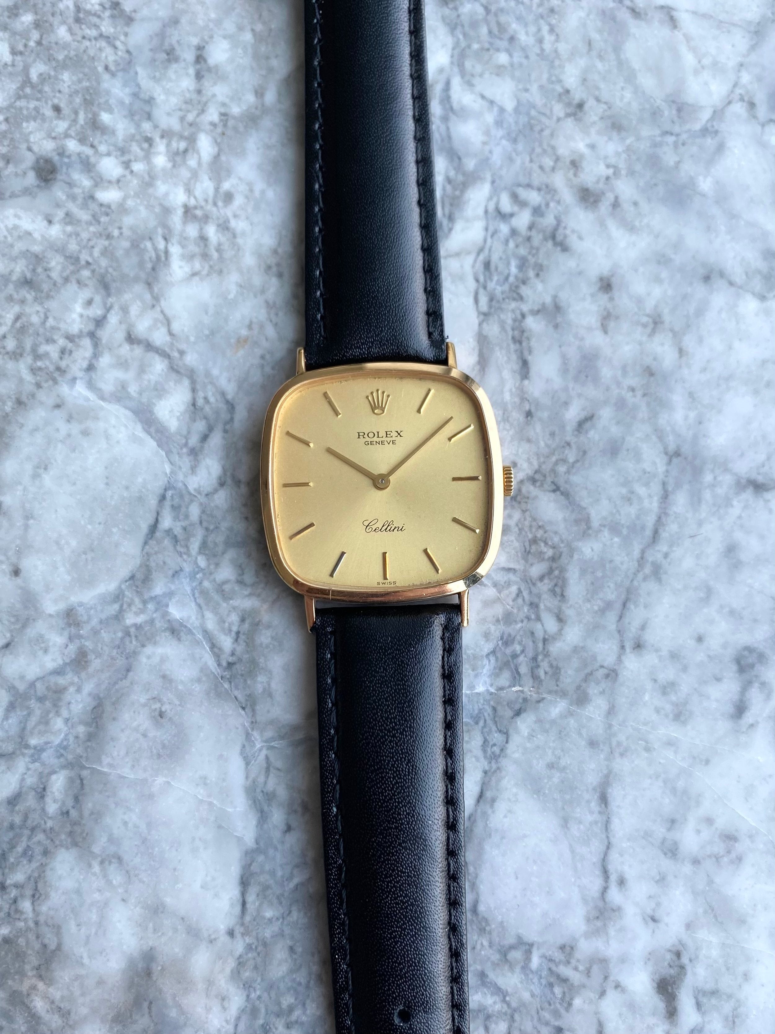 Rolex Cellini 4114 - 18K Gold w/ Papers.