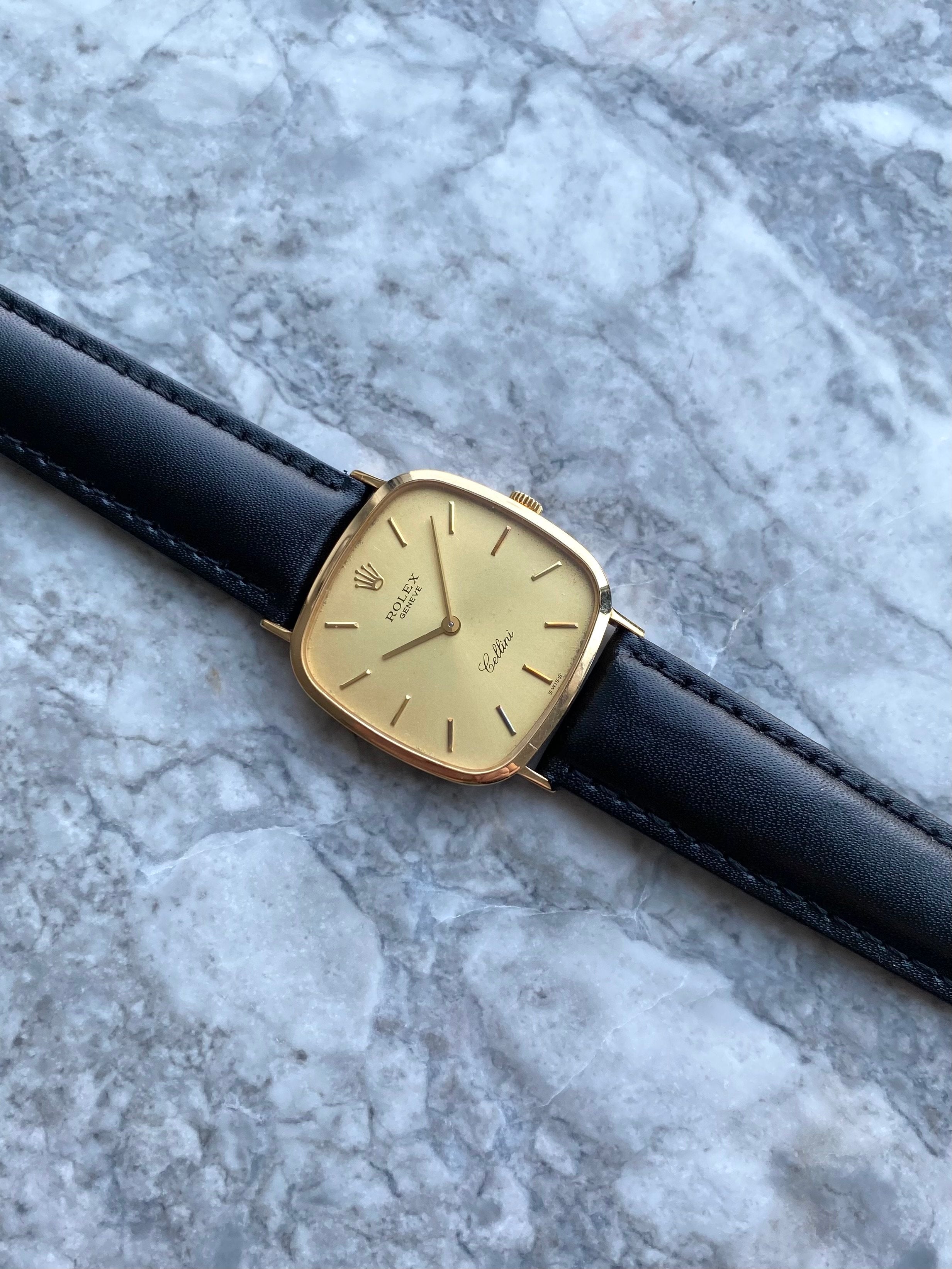 Rolex Cellini 4114 - 18K Gold w/ Papers.