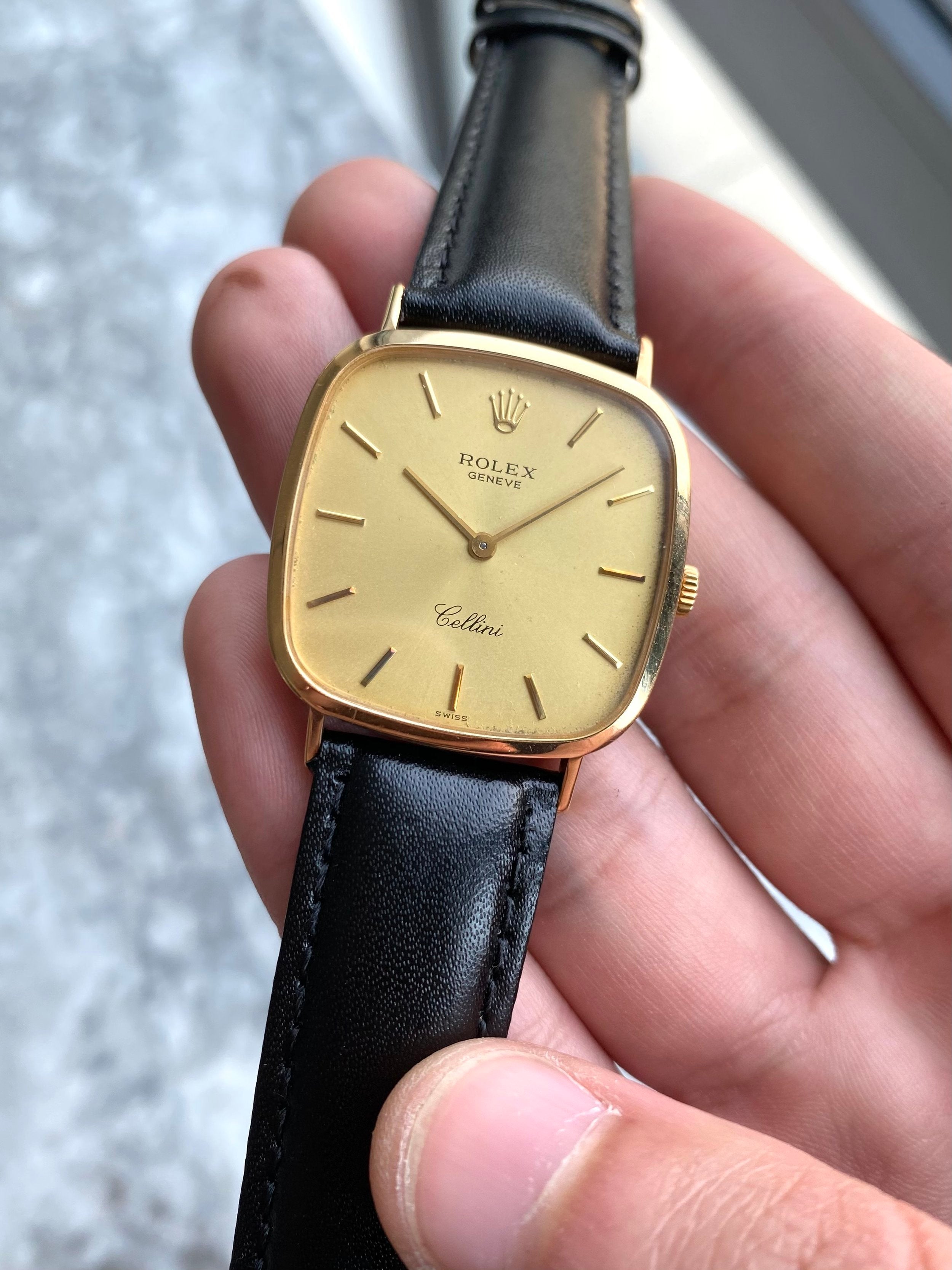 Rolex Cellini 4114 - 18K Gold w/ Papers.