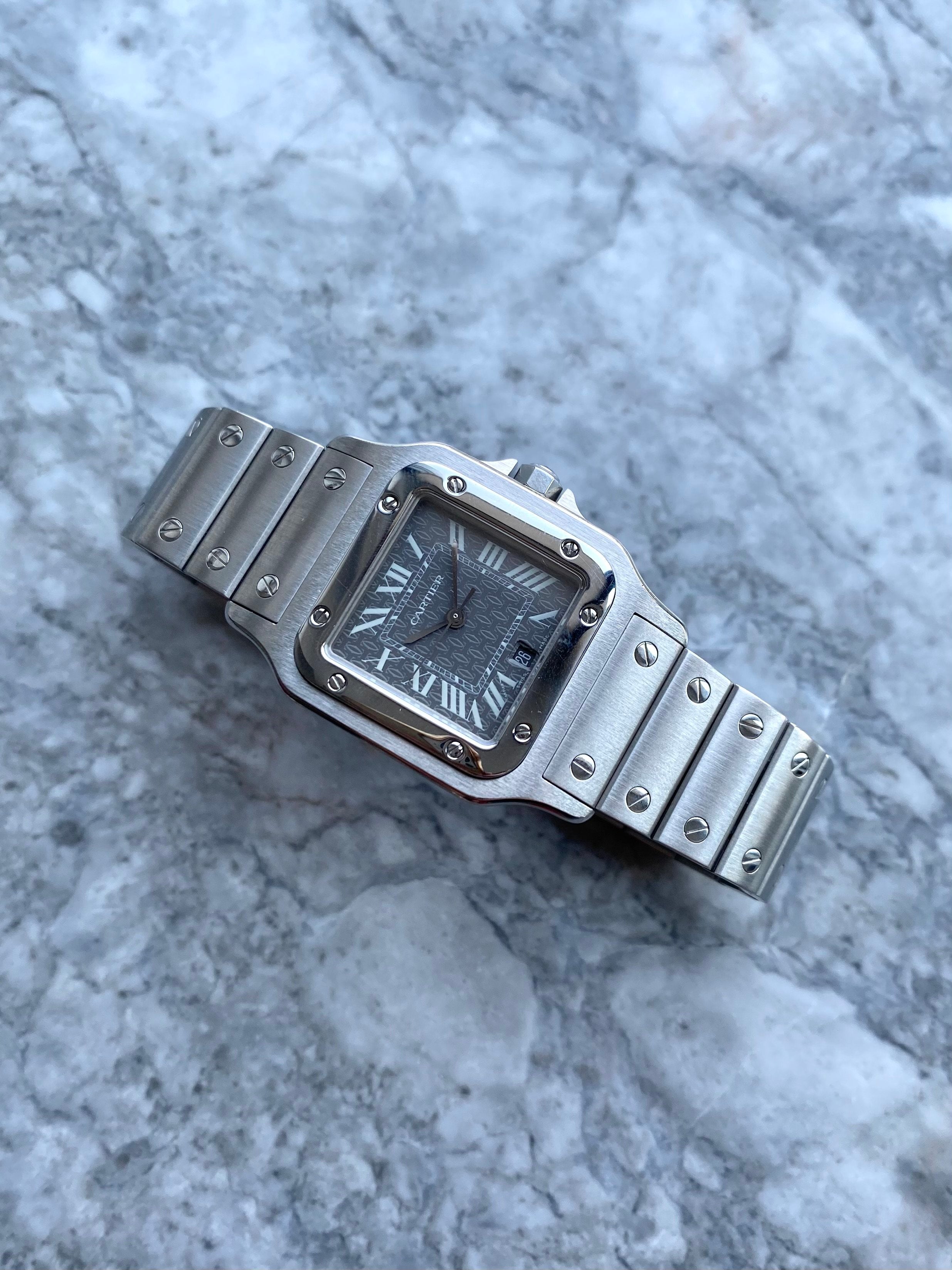 Cartier Santos 1564 - “Cartier” Dial Box and Papers.