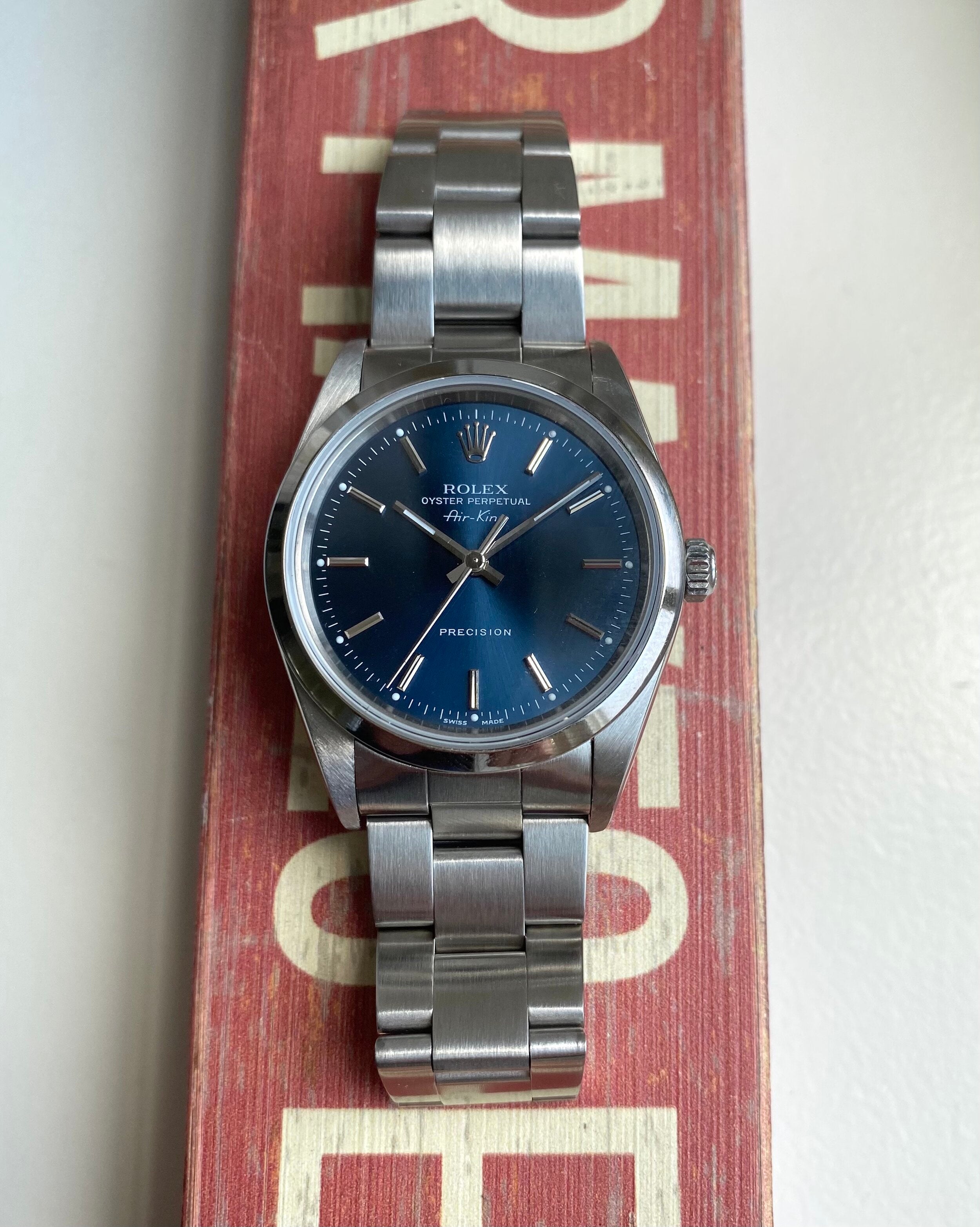 Rolex Air King ref. 14000 — with Papers