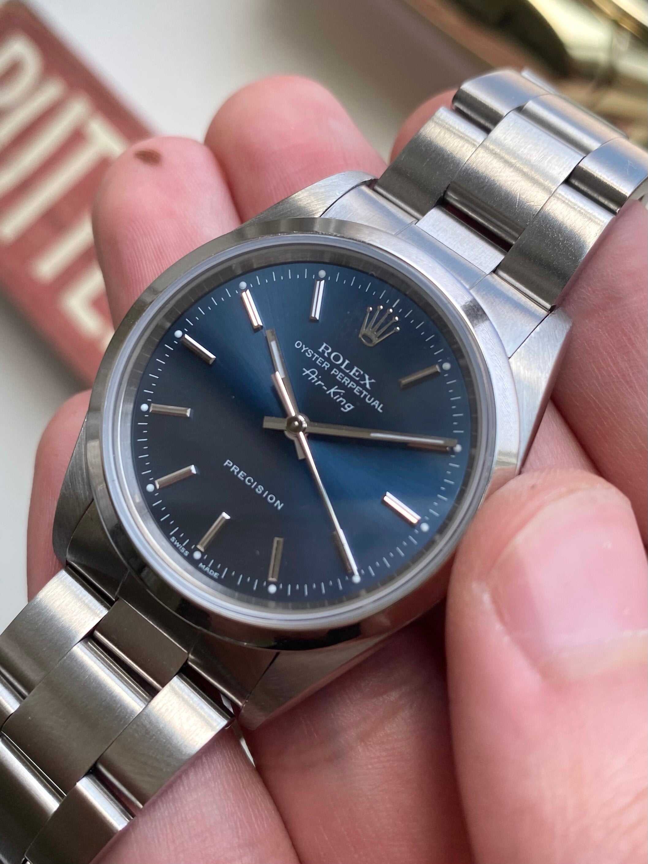 Rolex Air King ref. 14000 — with Papers