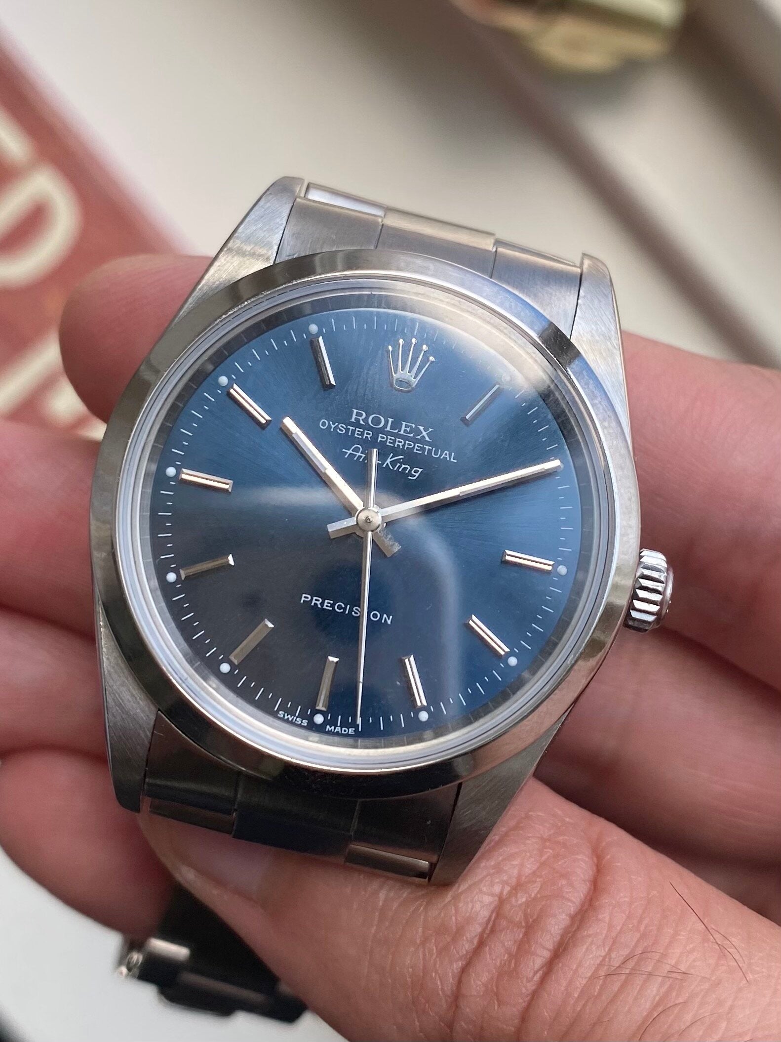 Rolex Air King ref. 14000 — with Papers