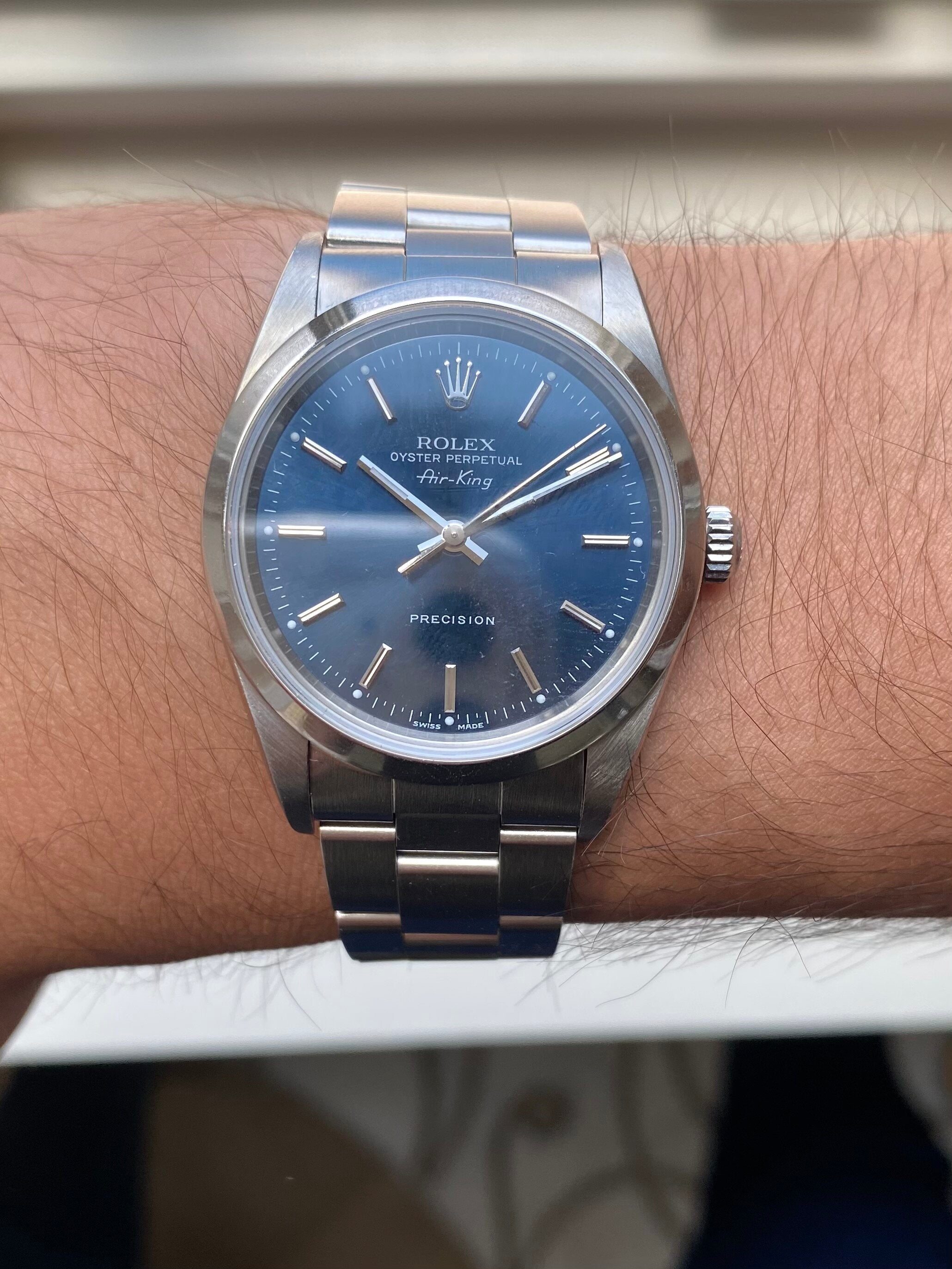 Rolex Air King ref. 14000 — with Papers