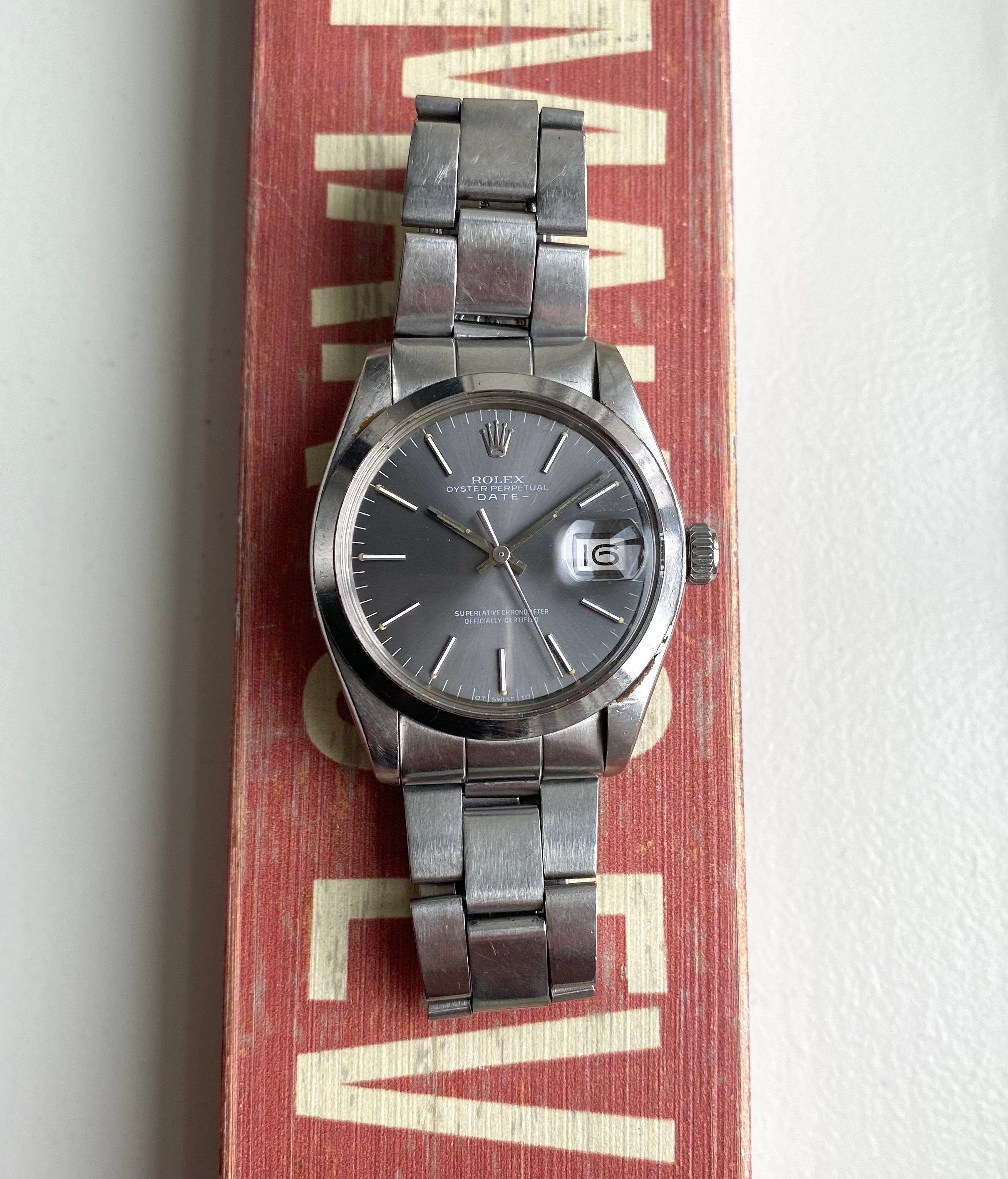 Rolex Oysterperpetual ref. 1500 — Grey Sigma Dial