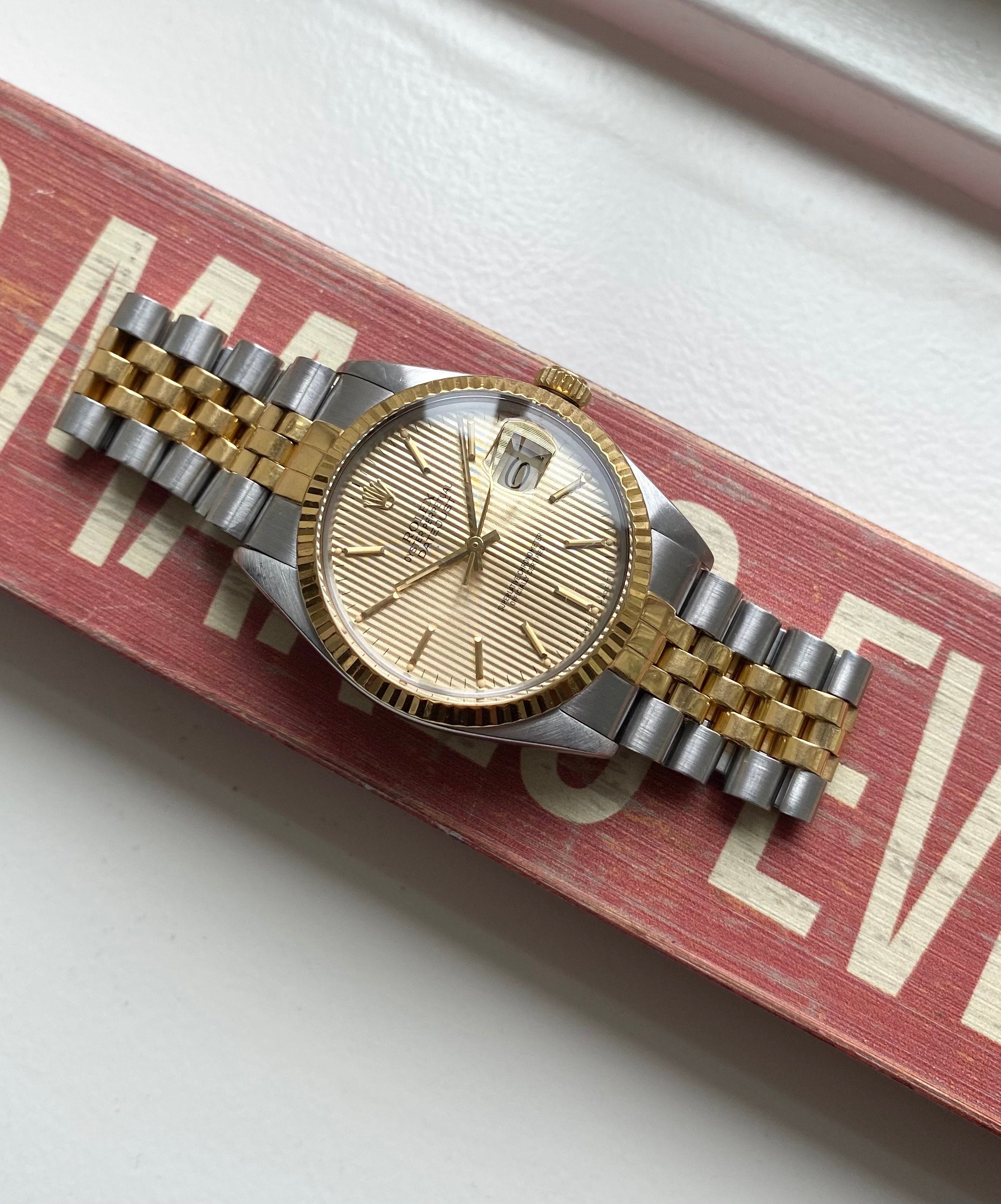 Rolex Datejust ref. 16013 — Tapestry Dial