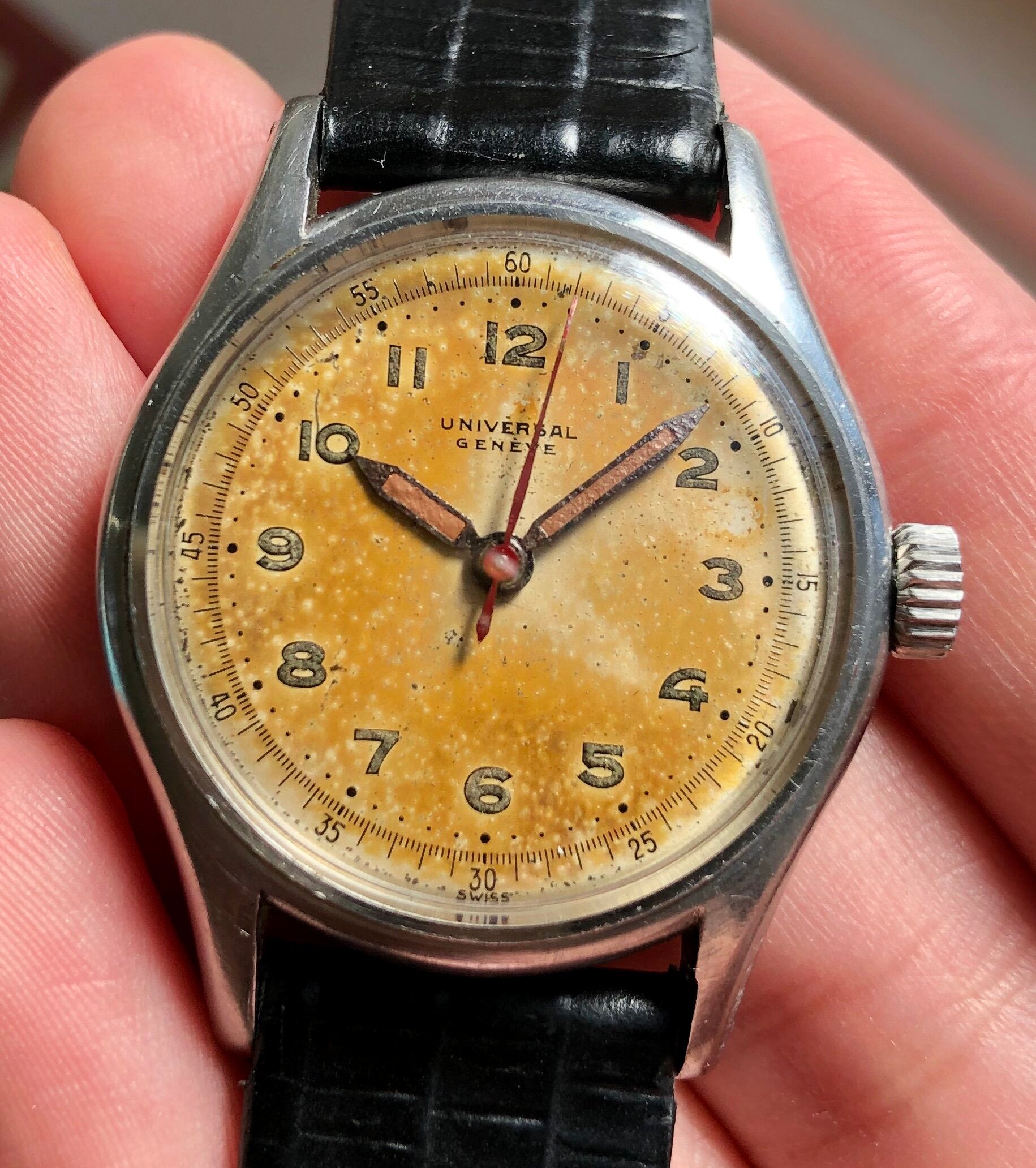 Universal Geneve — "Patina" Dial