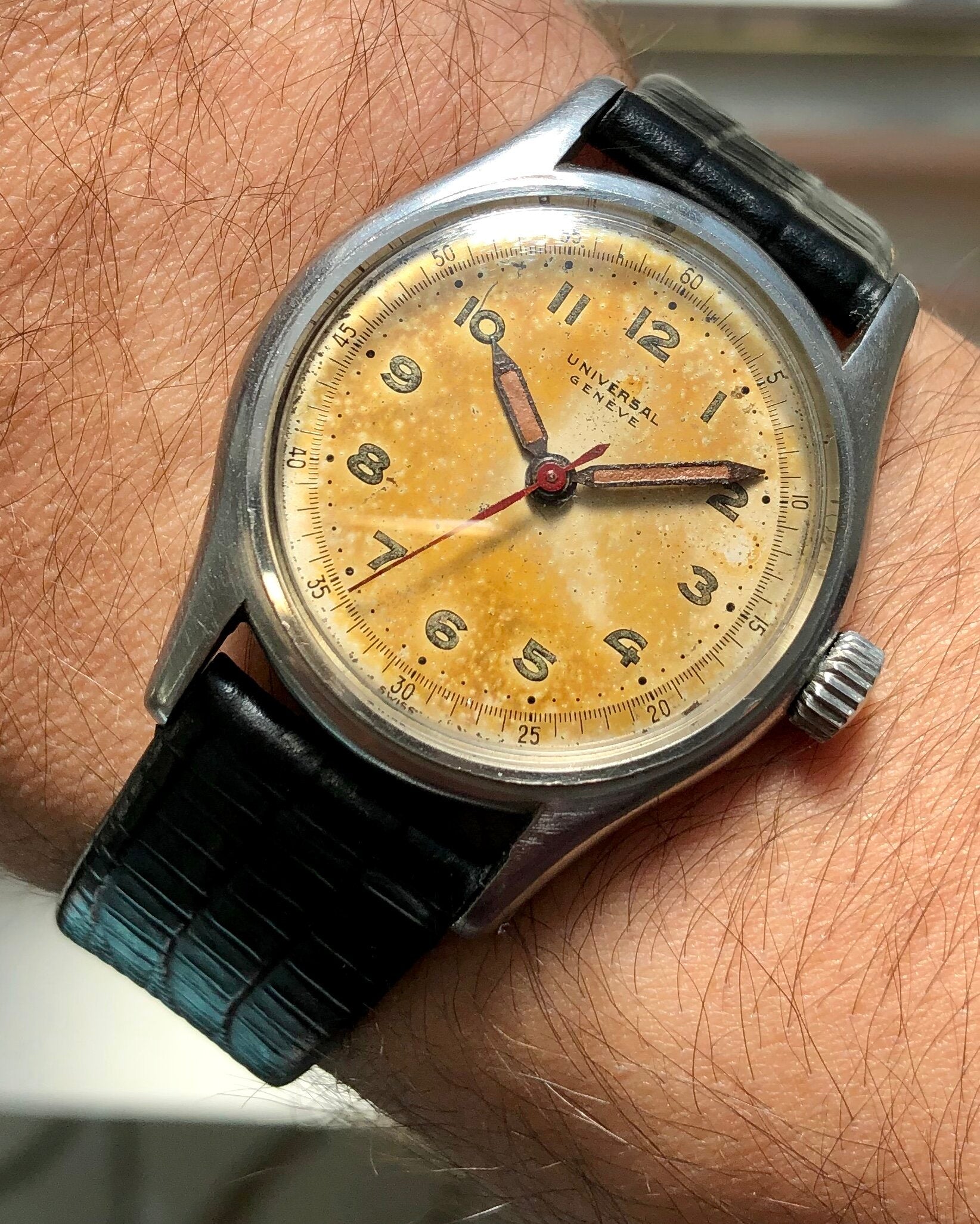 Universal Geneve — "Patina" Dial