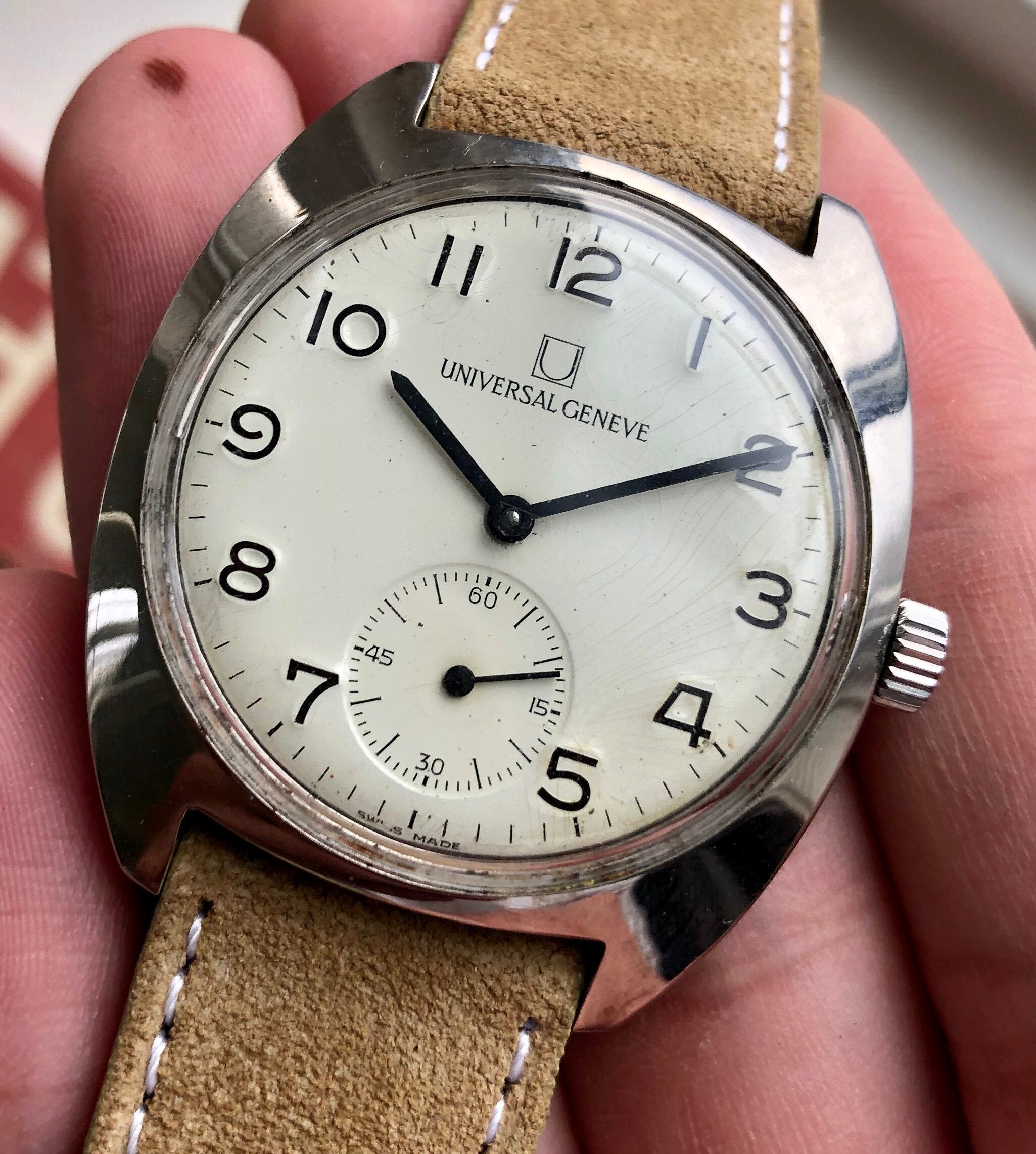 Universal Geneve — "FS" Enamel Dial