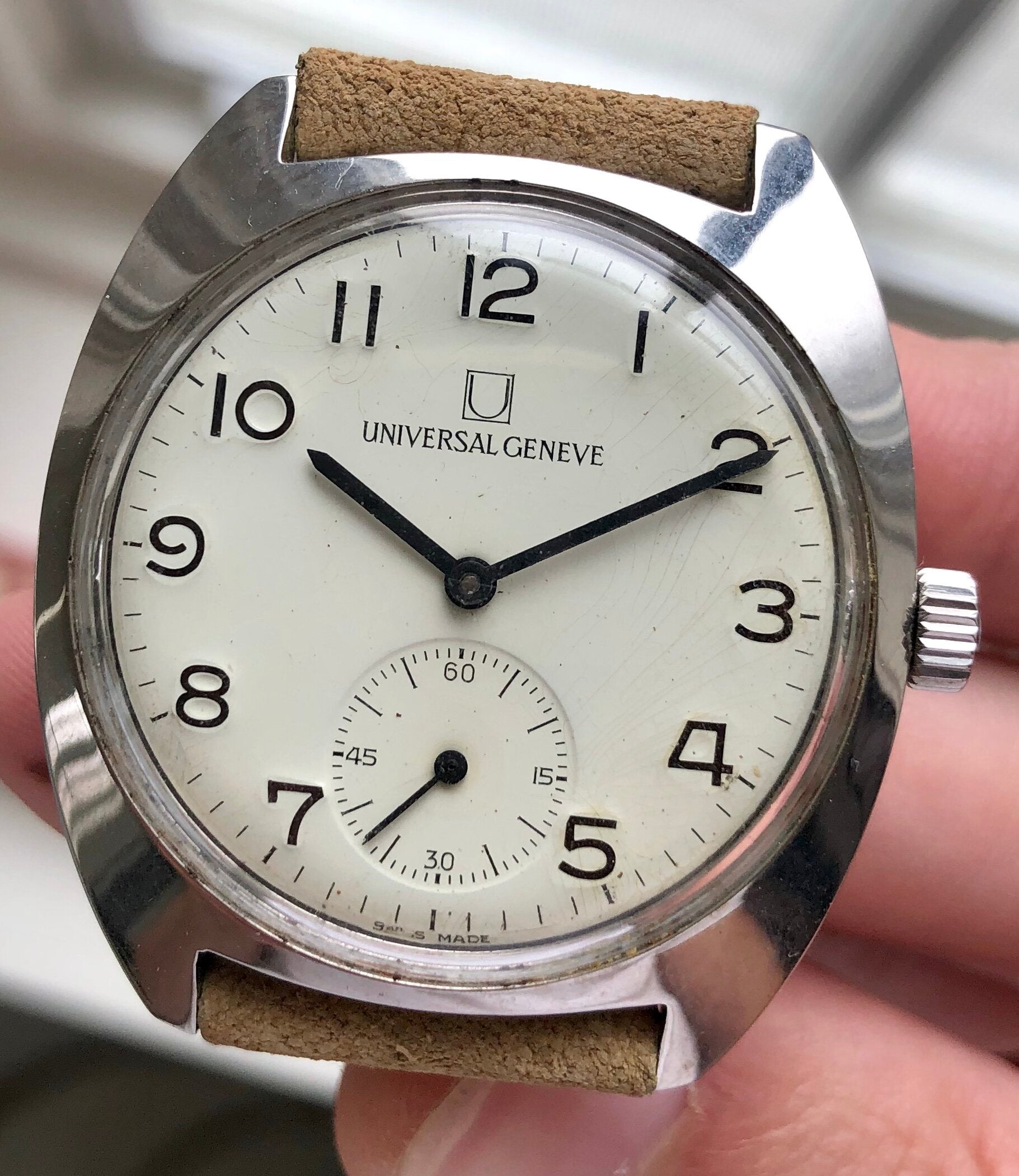 Universal Geneve — "FS" Enamel Dial