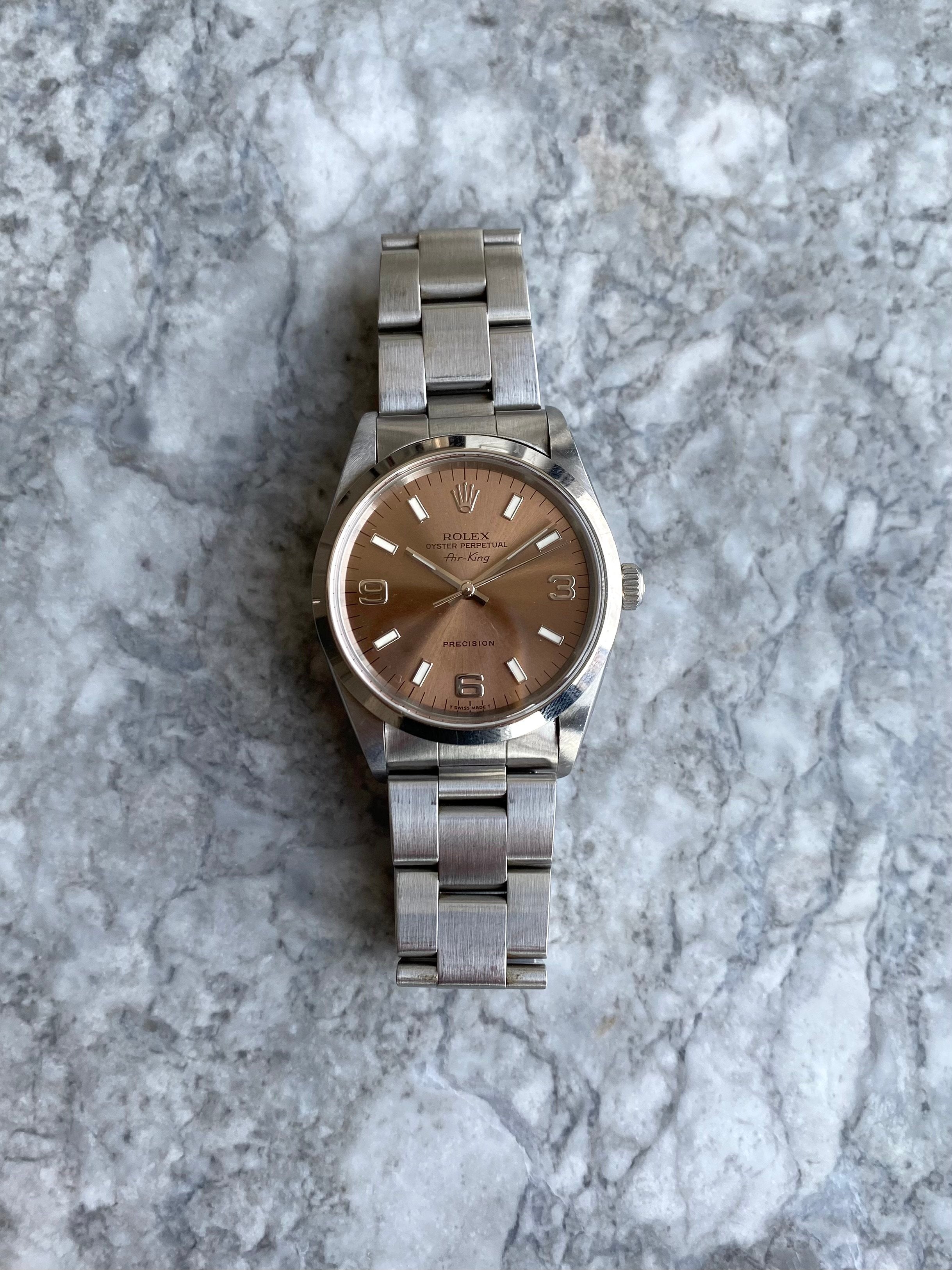 Rolex Air King 14000 - Salmon Dial.