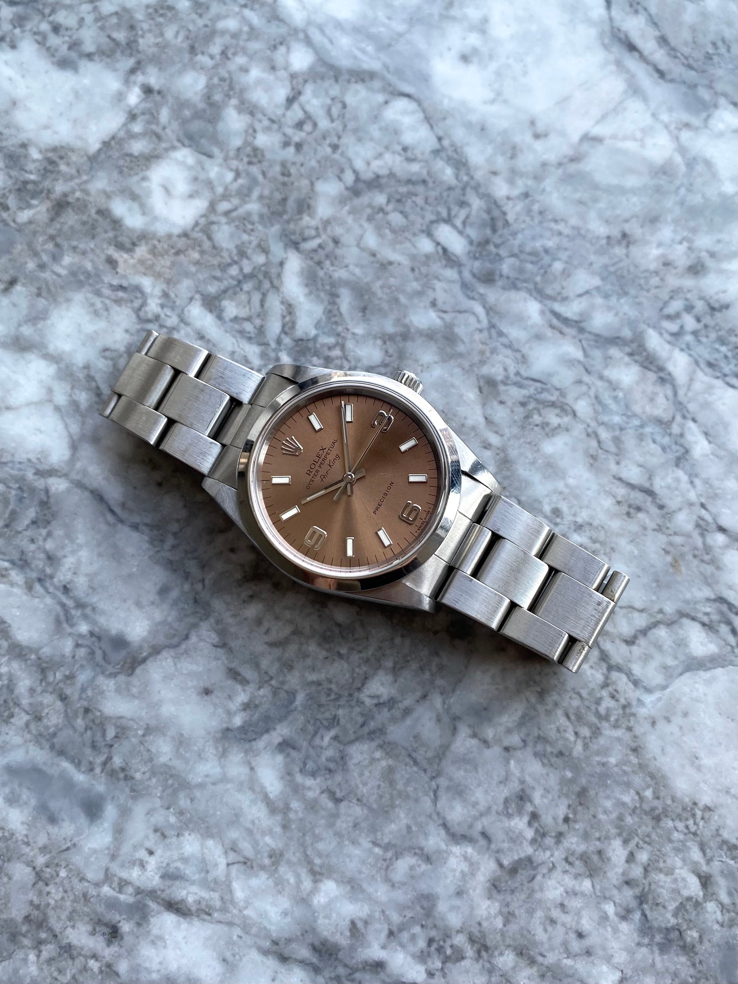 Rolex Air King 14000 - Salmon Dial.