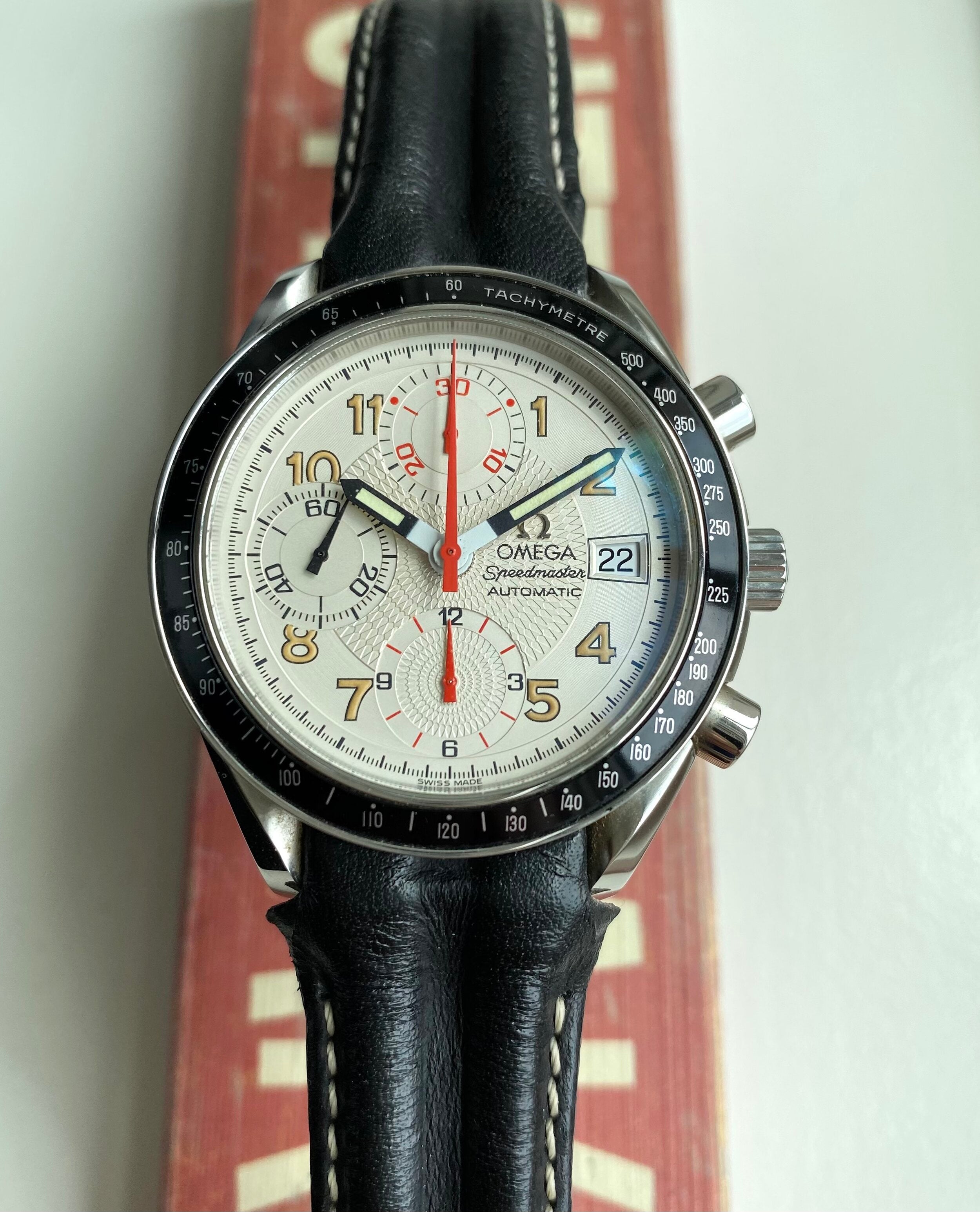 Omega Speedmaster MK40 — White Dial