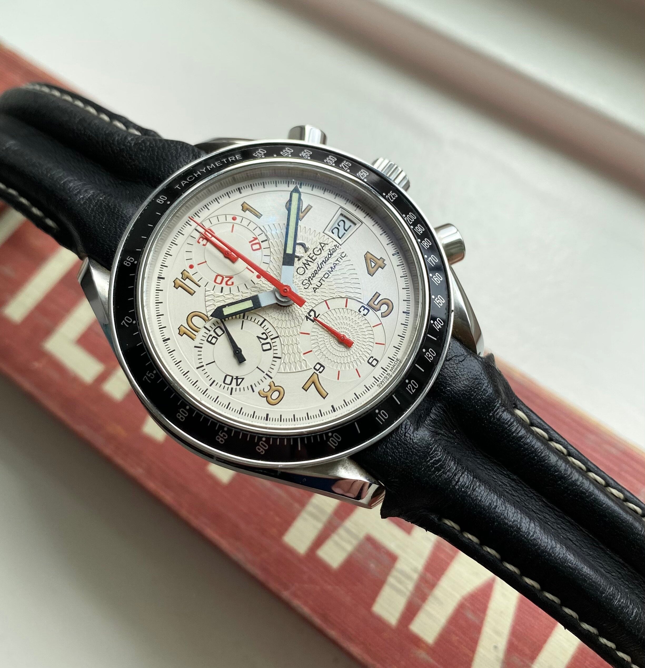 Omega Speedmaster MK40 — White Dial