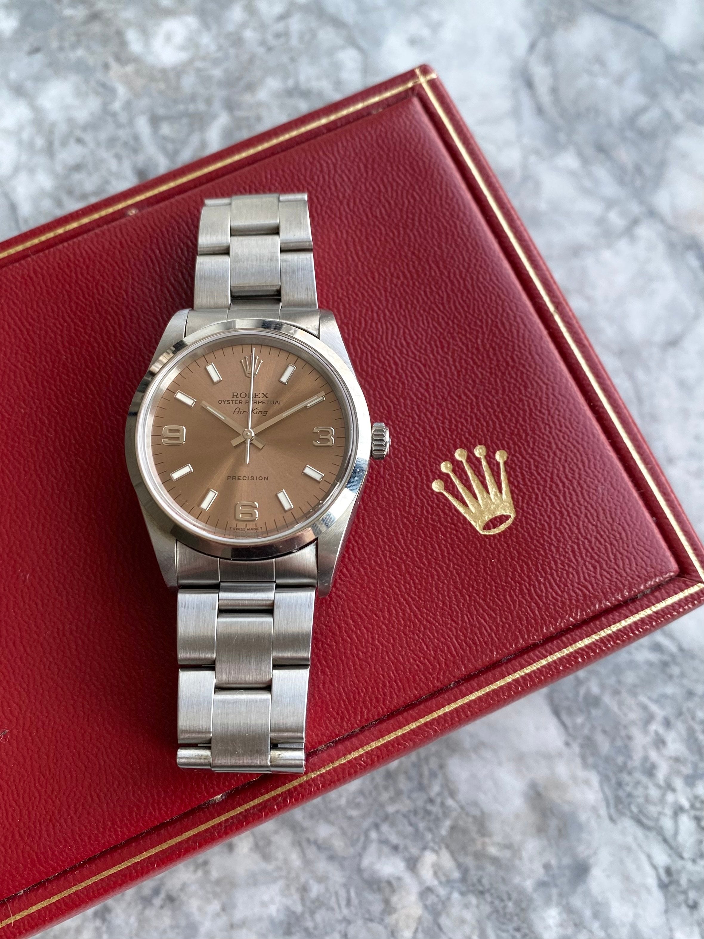 Rolex Air King 14000 - Salmon Dial.