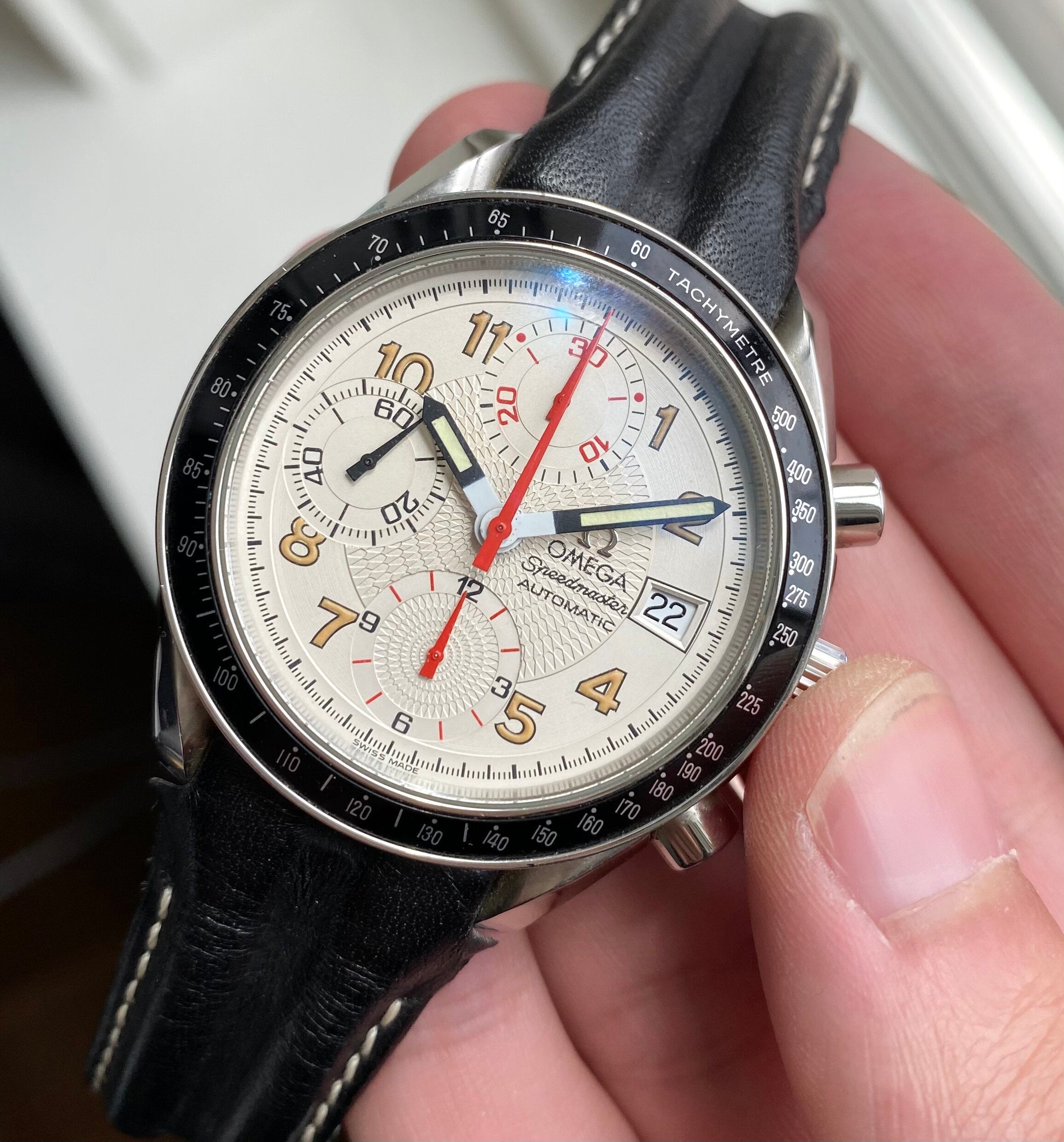 Omega Speedmaster MK40 — White Dial