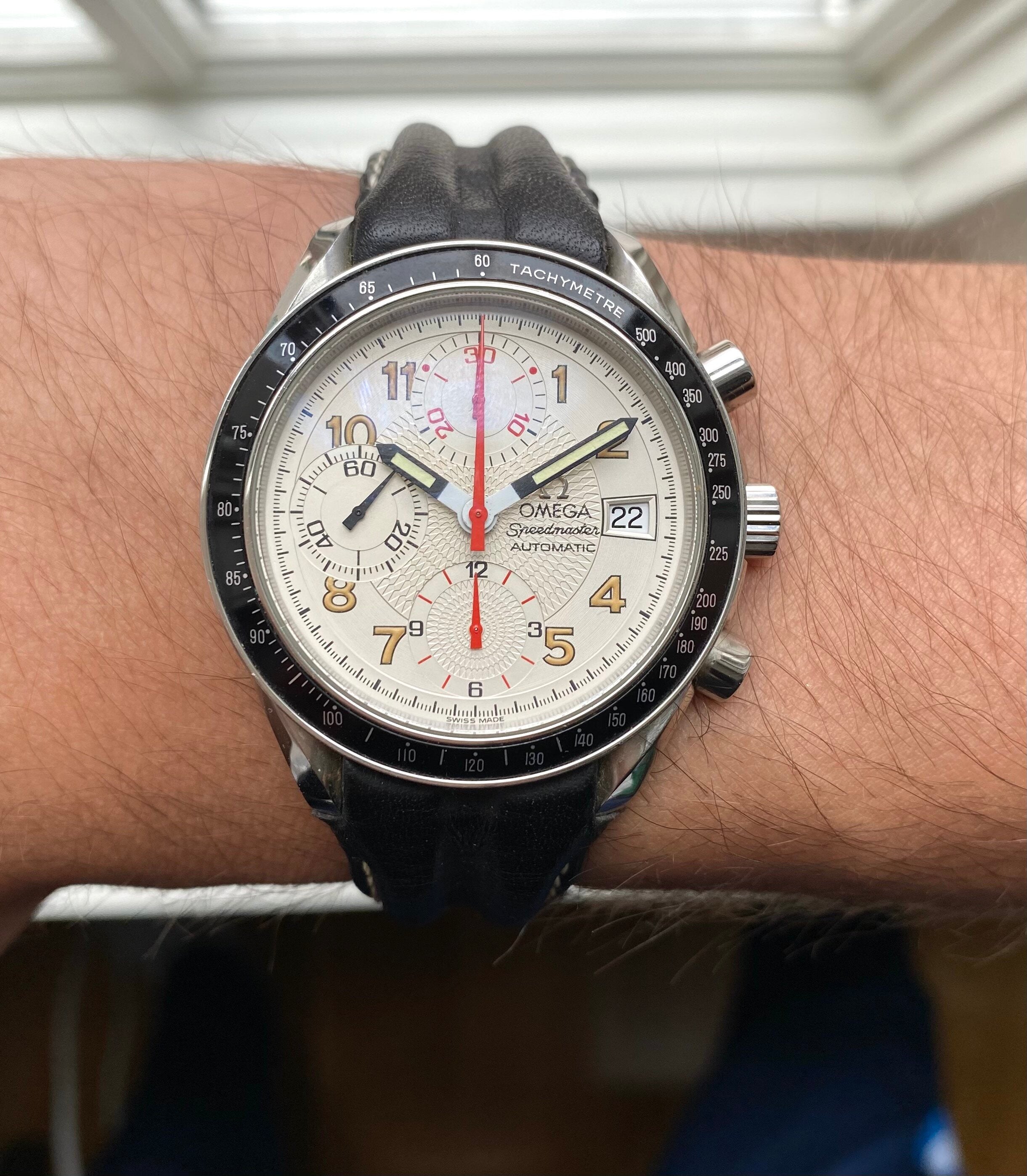 Omega Speedmaster MK40 — White Dial