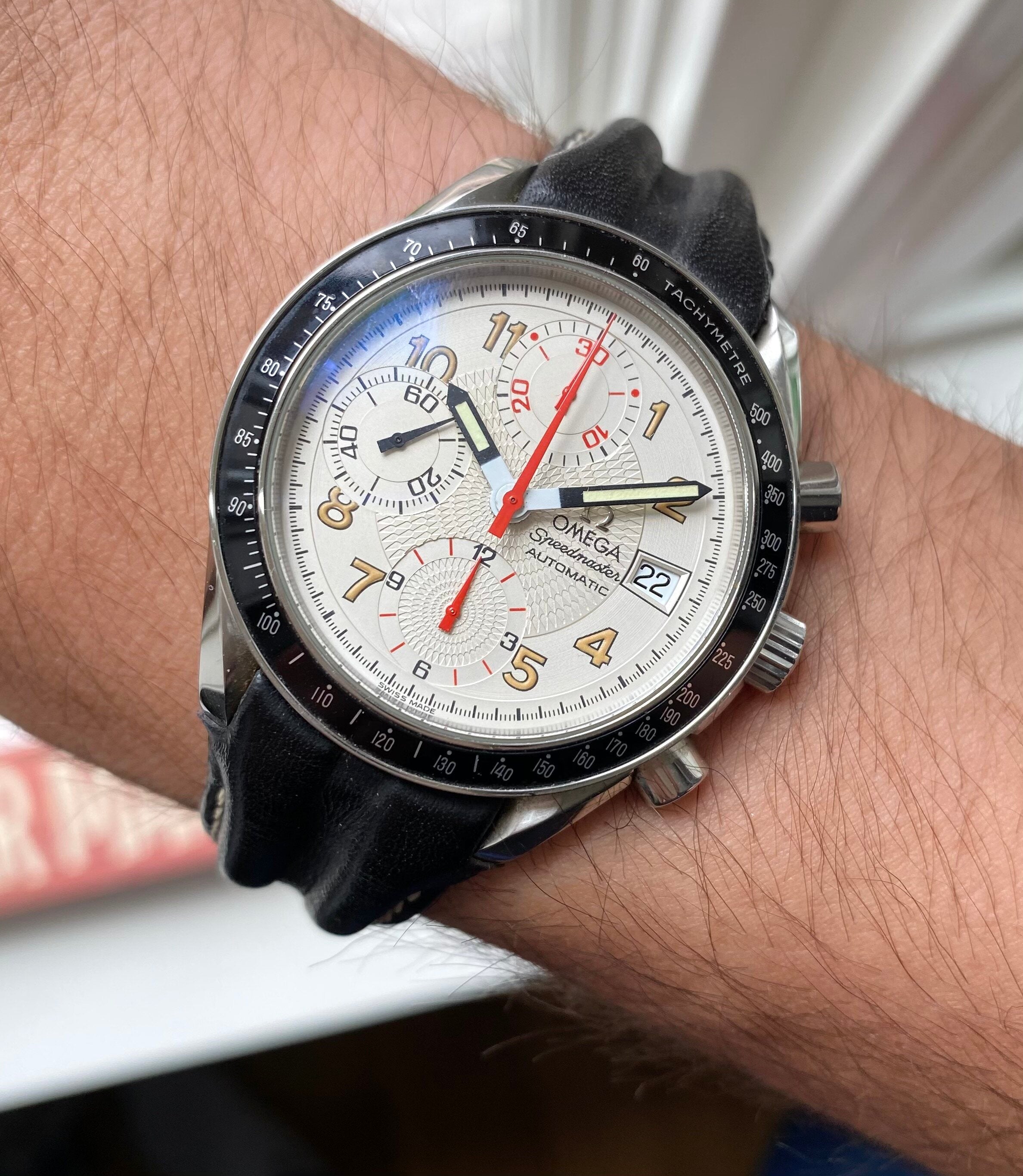 Omega Speedmaster MK40 — White Dial