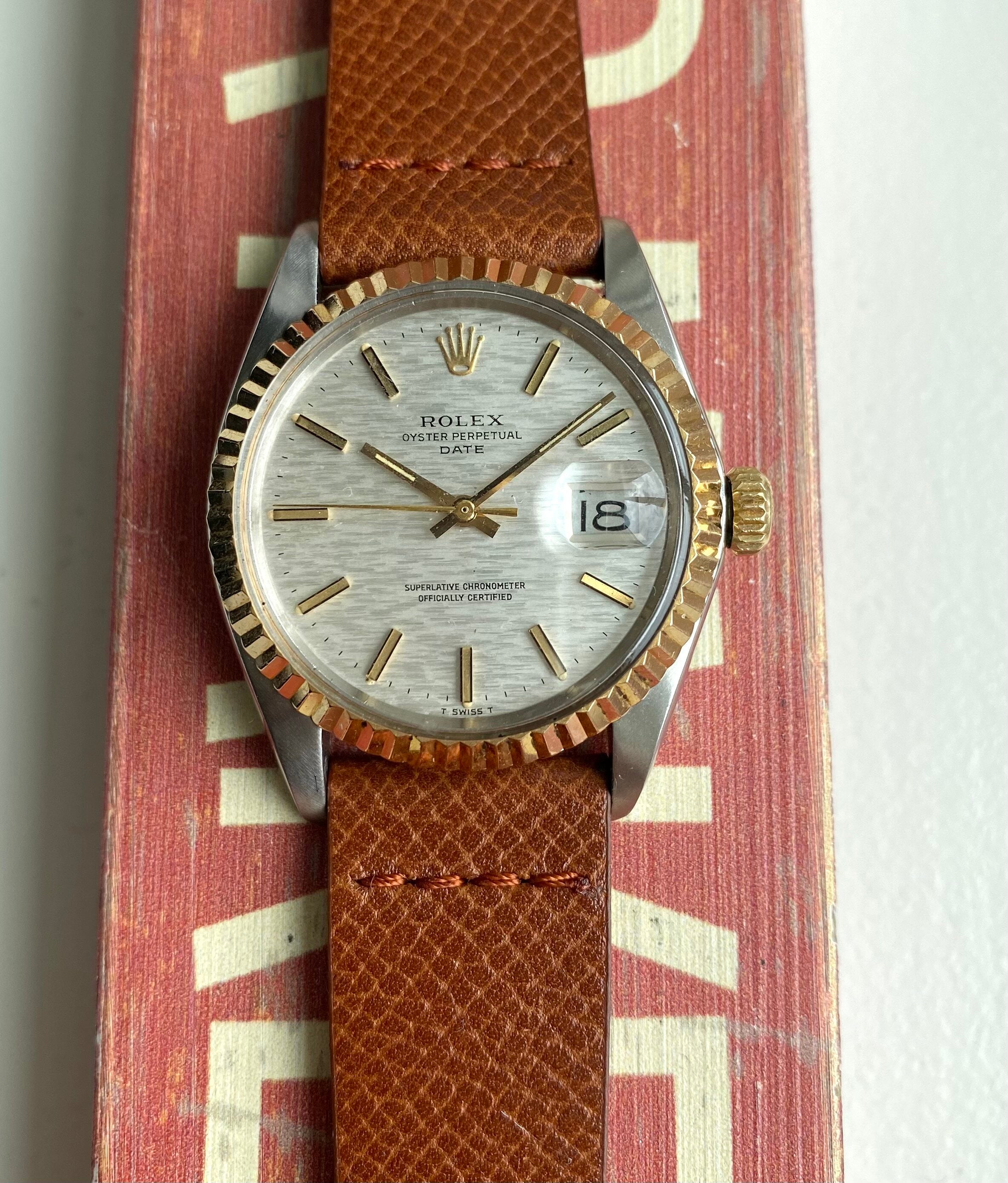 Rolex Oyster Perpetual ref. 1500 — "Mosaic" Dial