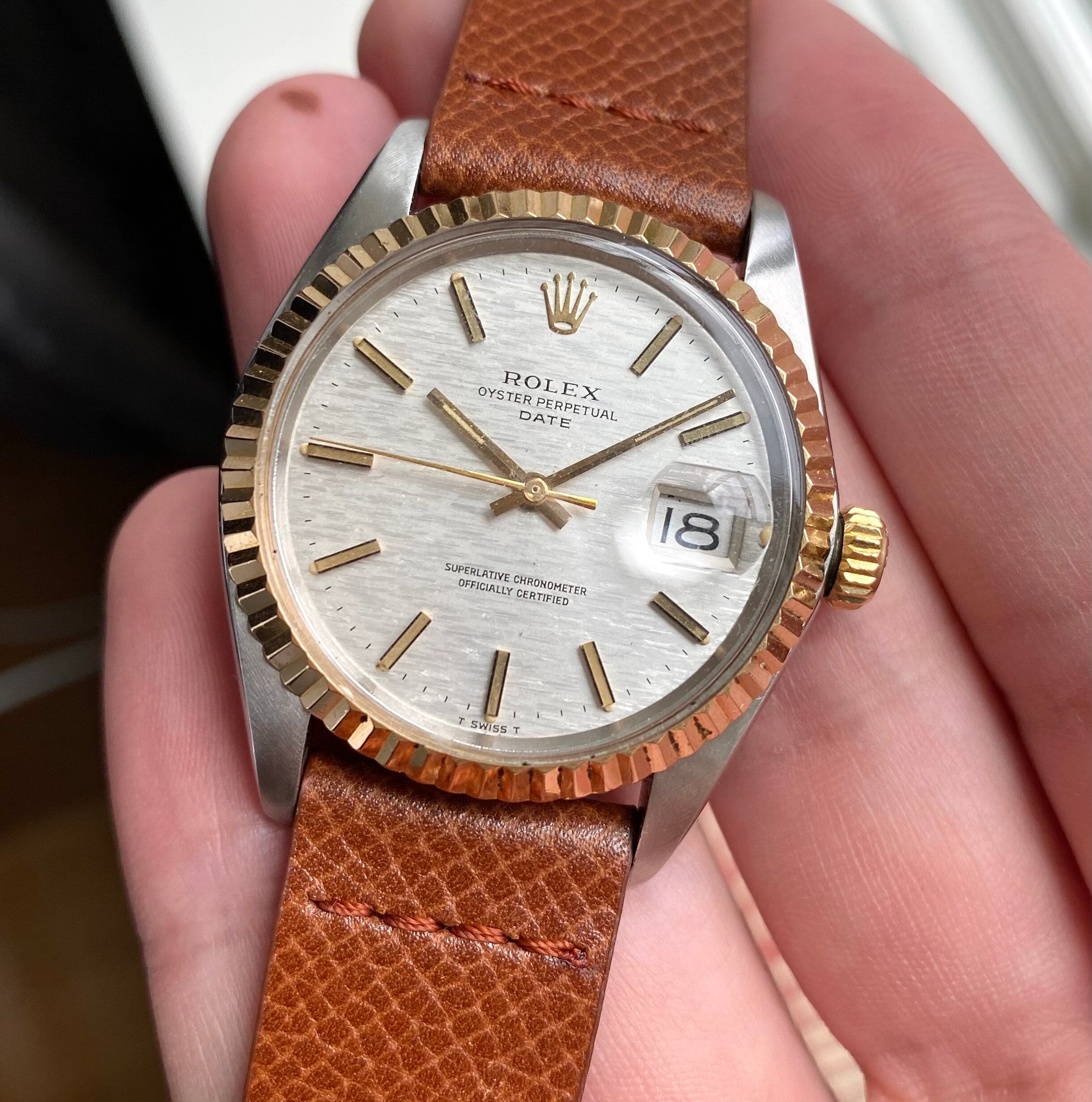 Rolex Oyster Perpetual ref. 1500 — "Mosaic" Dial