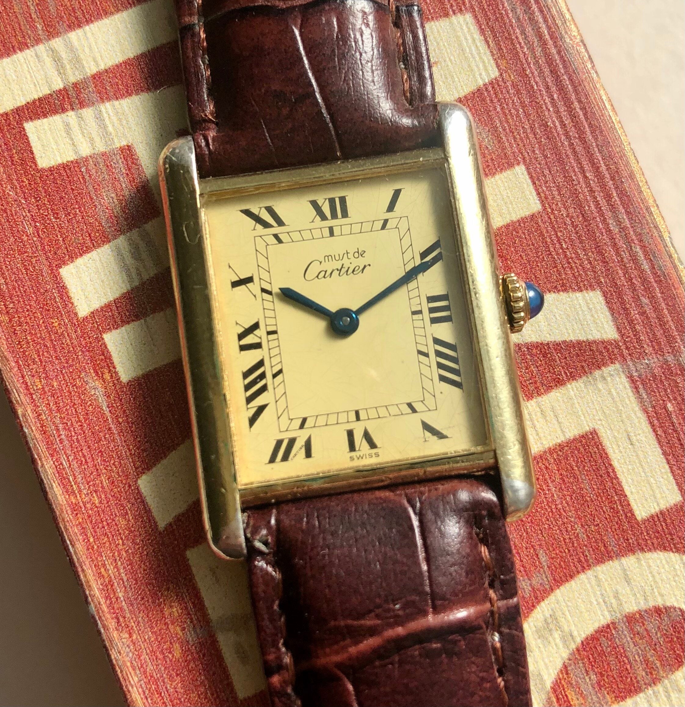 Must de Cartier Tank — Lemon Dial