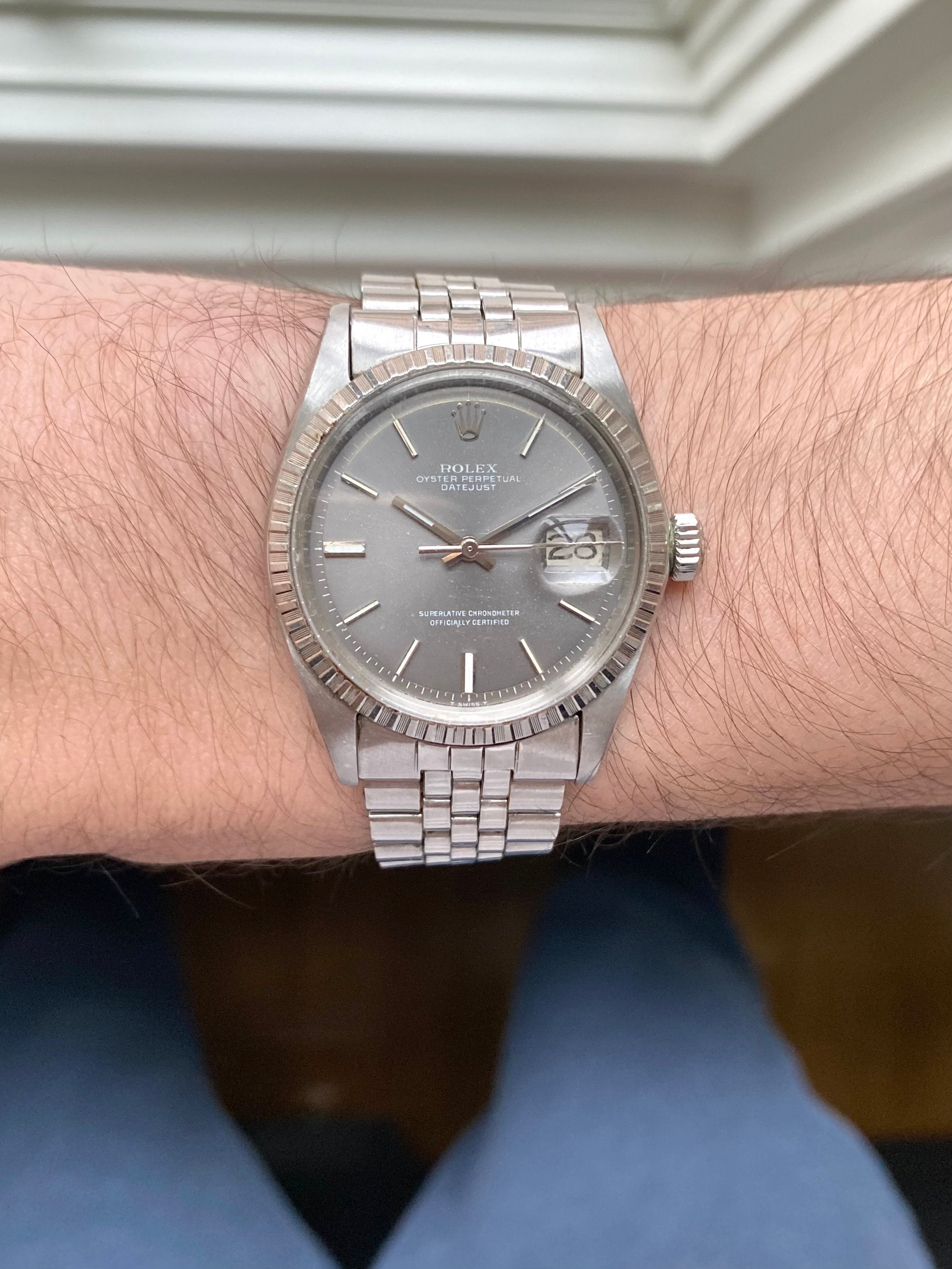 Rolex Datejust 1603 - Grey