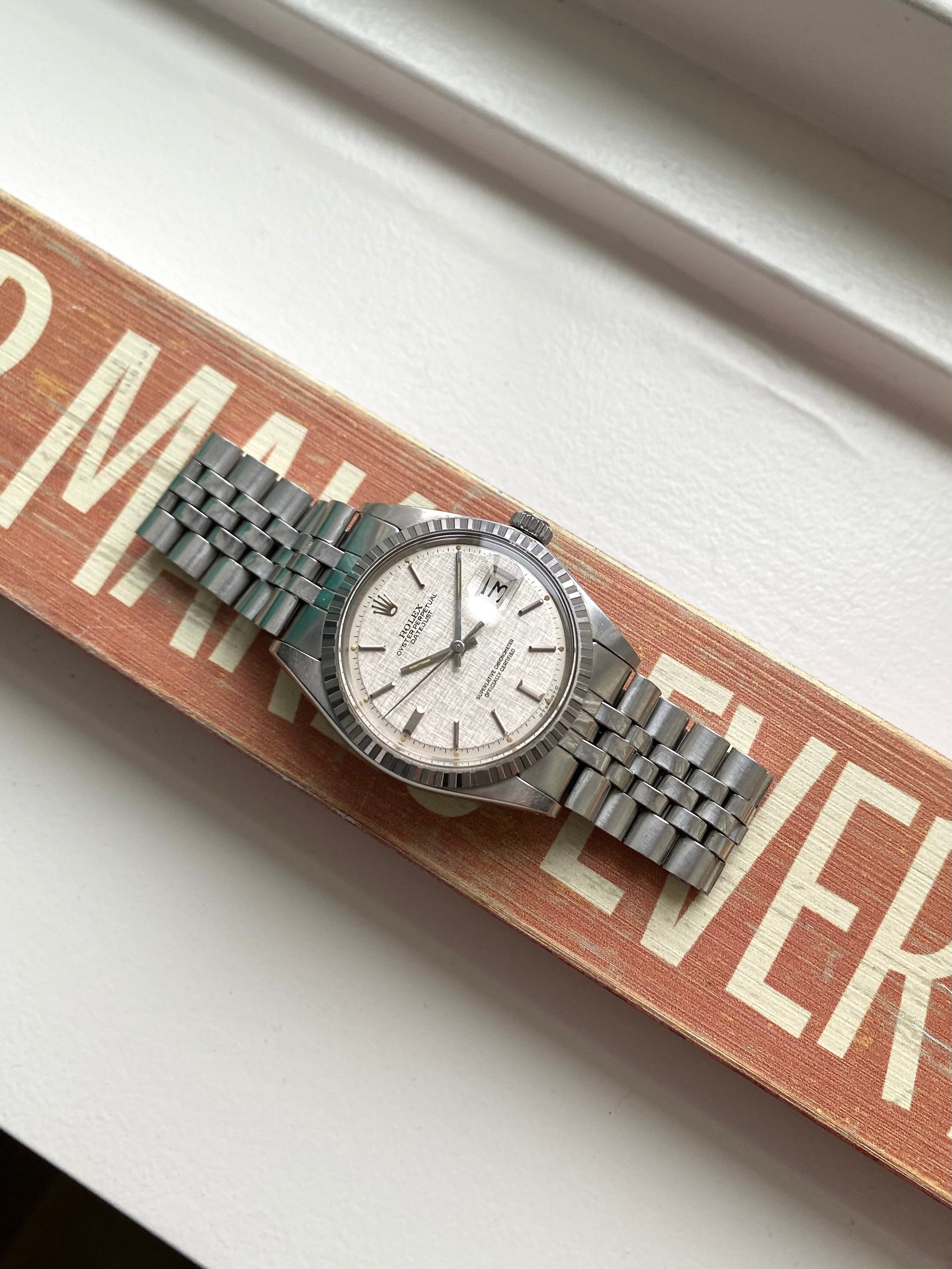 Rolex Datejust 1603 - Linen Sigma