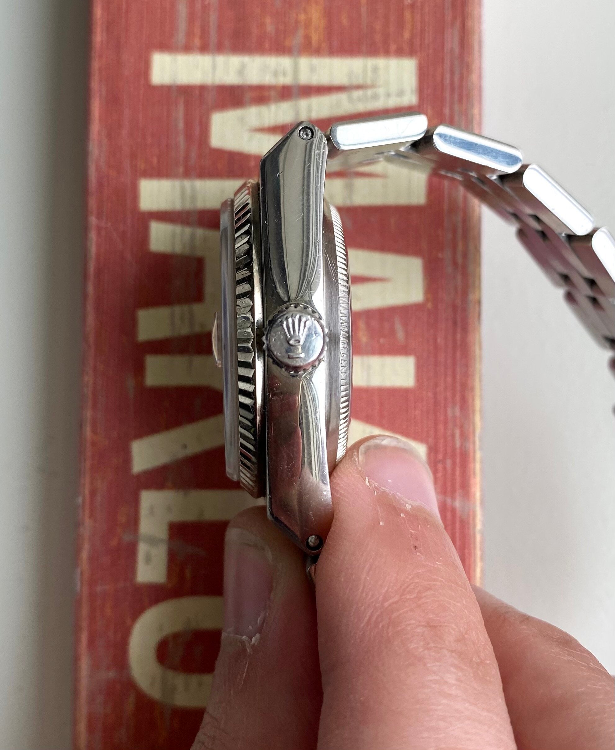 Rolex Datejust Oysterquartz ref. 17014 — White "Buckley" Dial