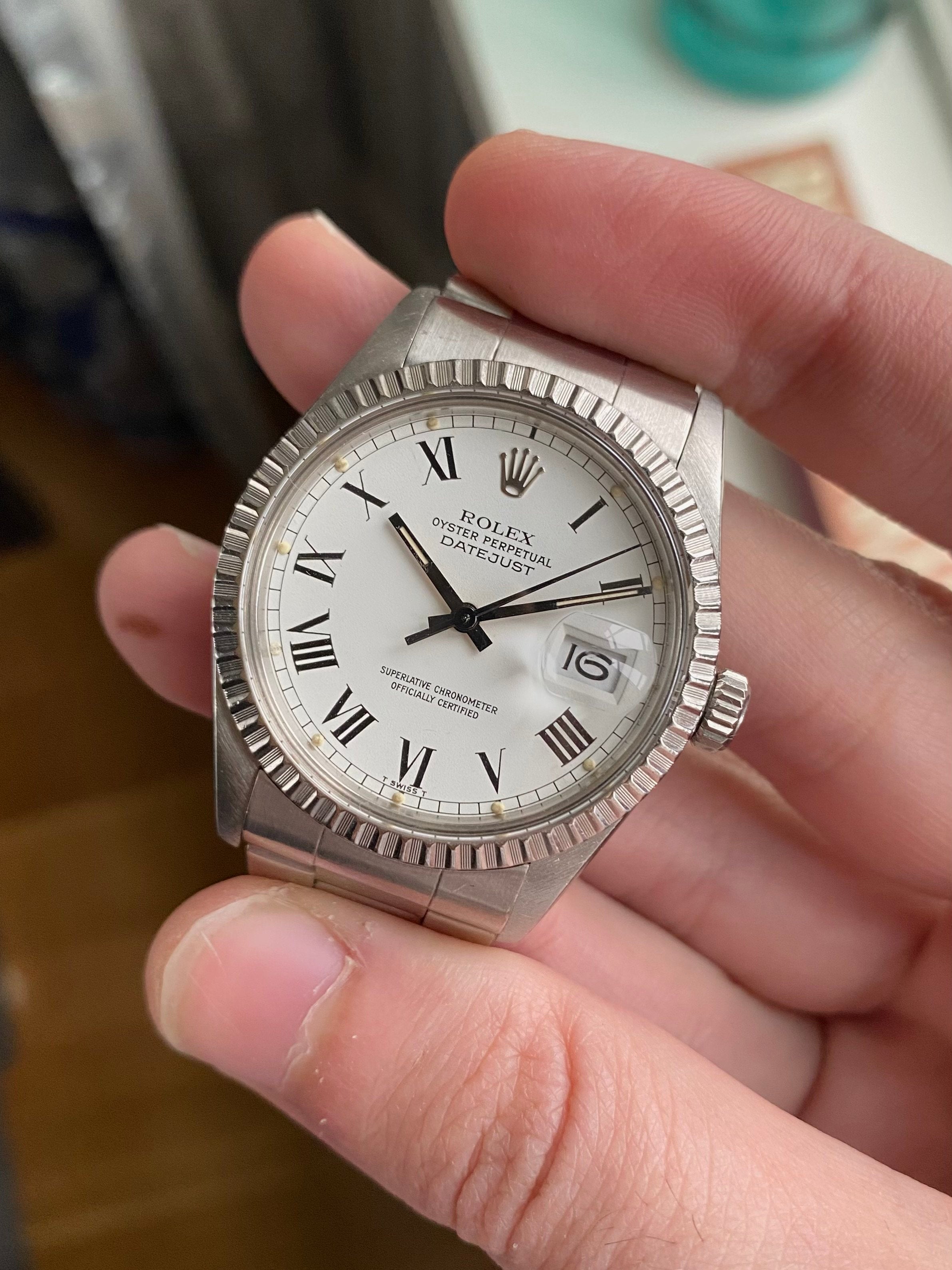 Rolex Datejust 16030 - "Buckley" Dial