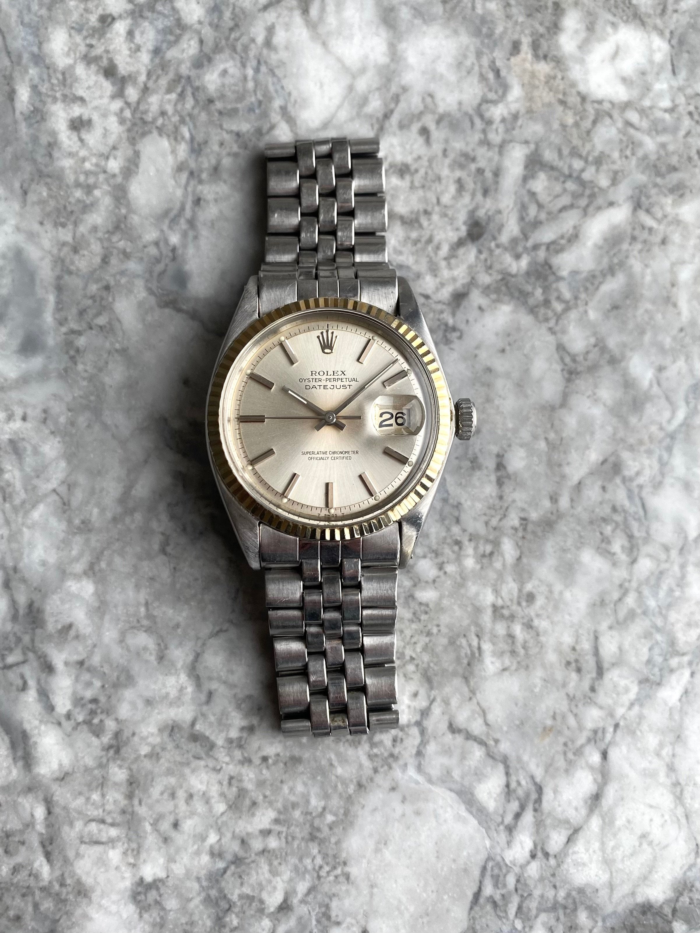 Rolex Datejust 1601 - Silver Dial.