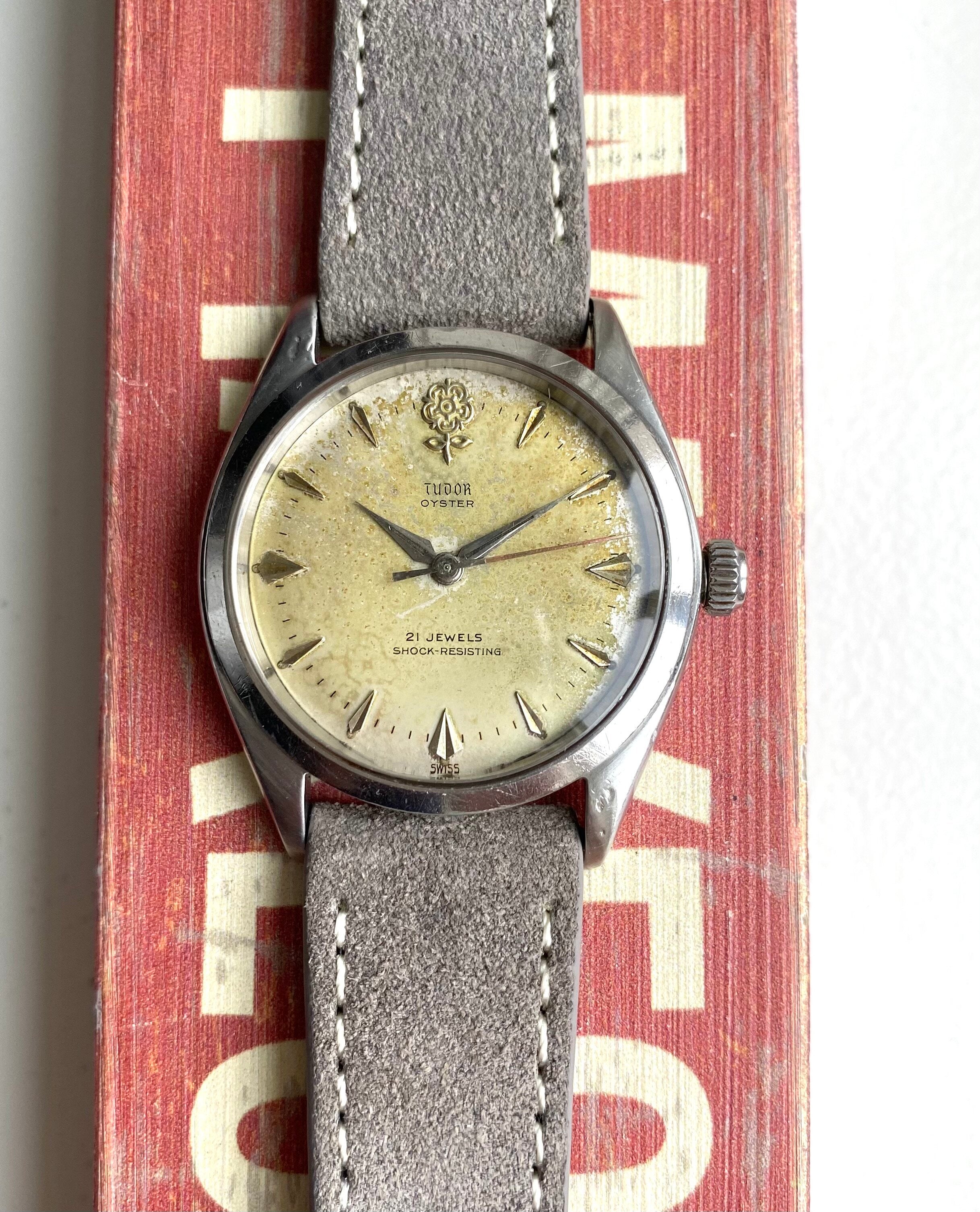 Tudor 7934 — Patina Rose Dial