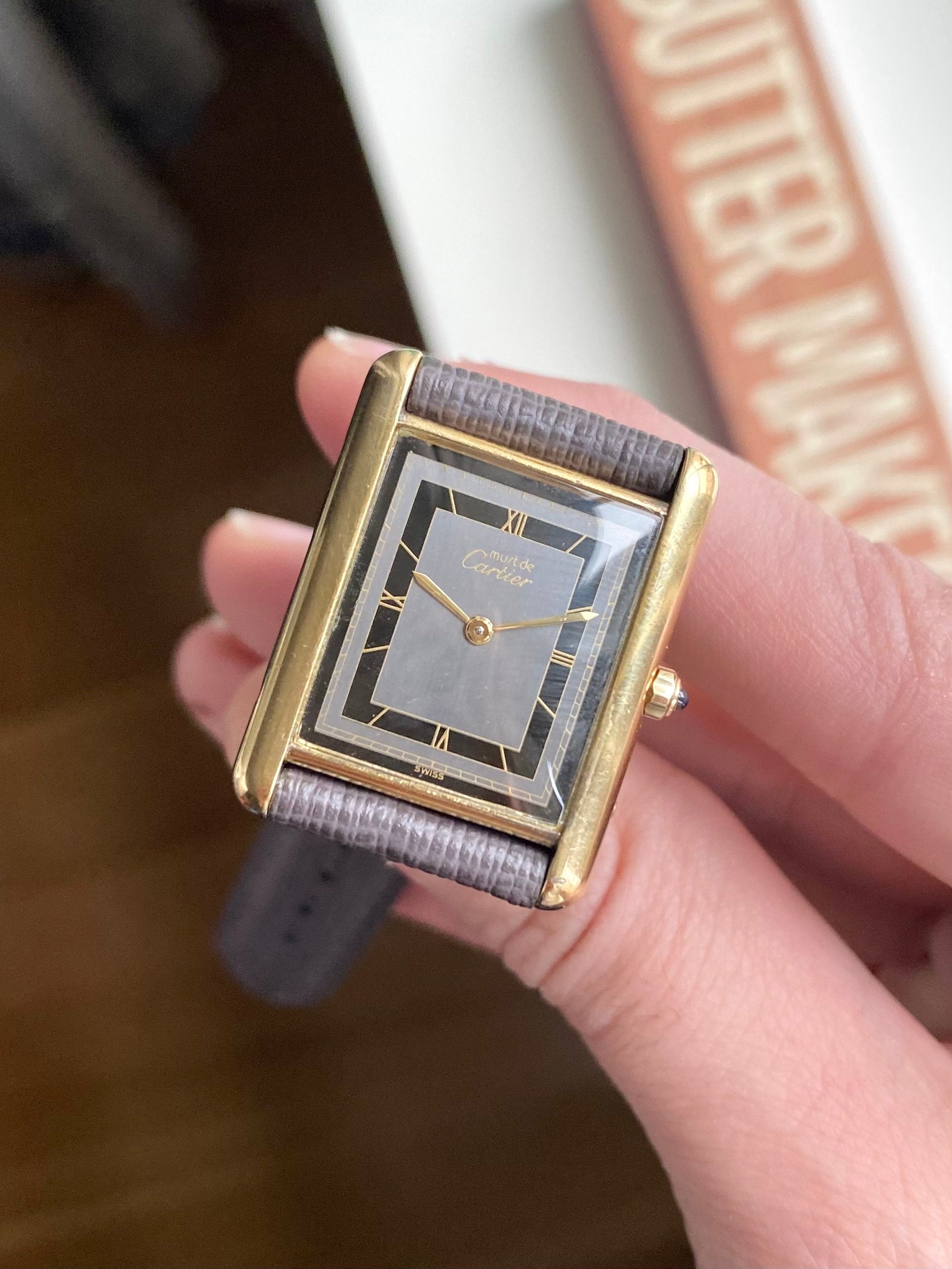 Cartier Tank - Two Tone Dial