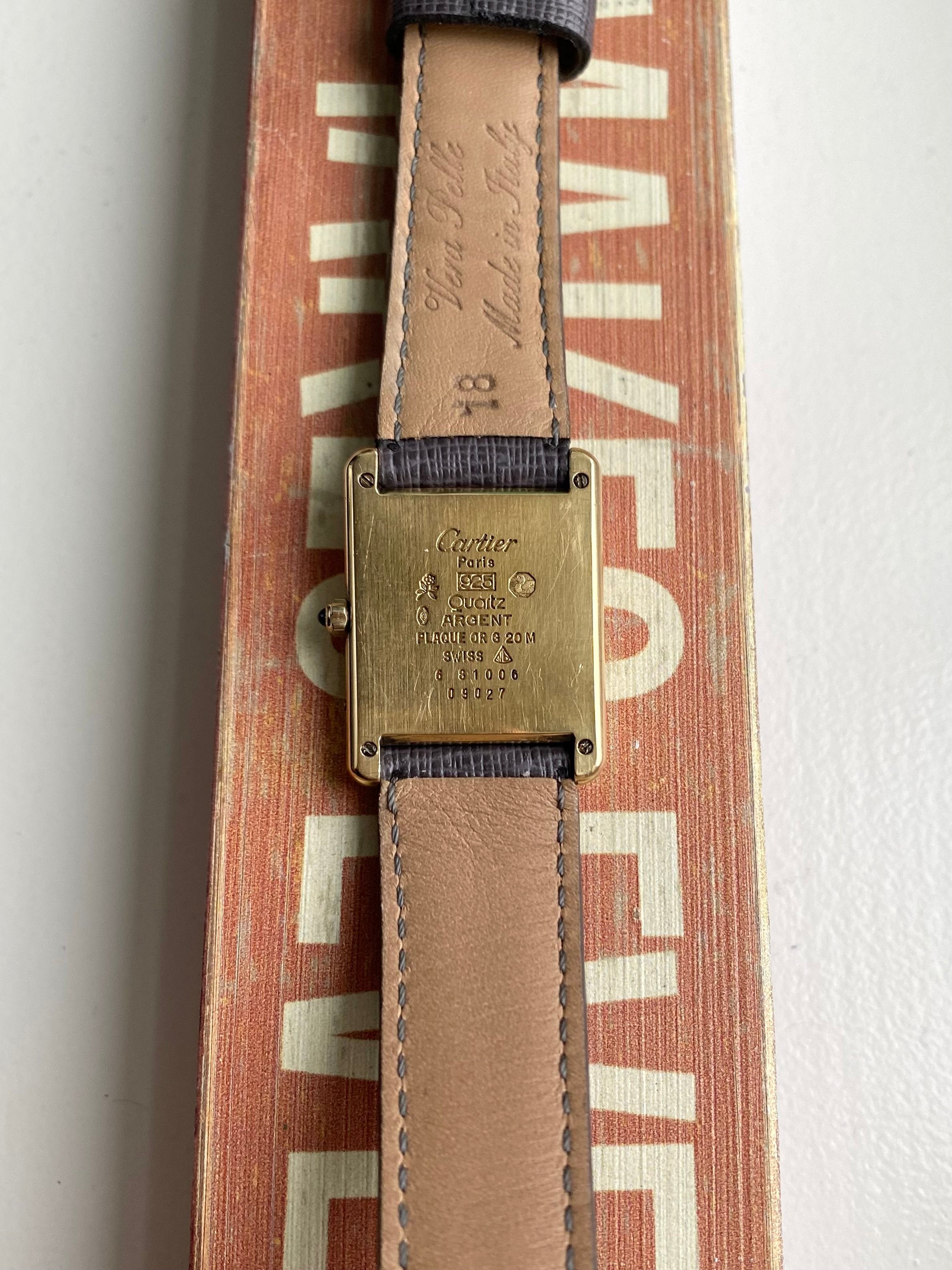 Cartier Tank - Two Tone Dial