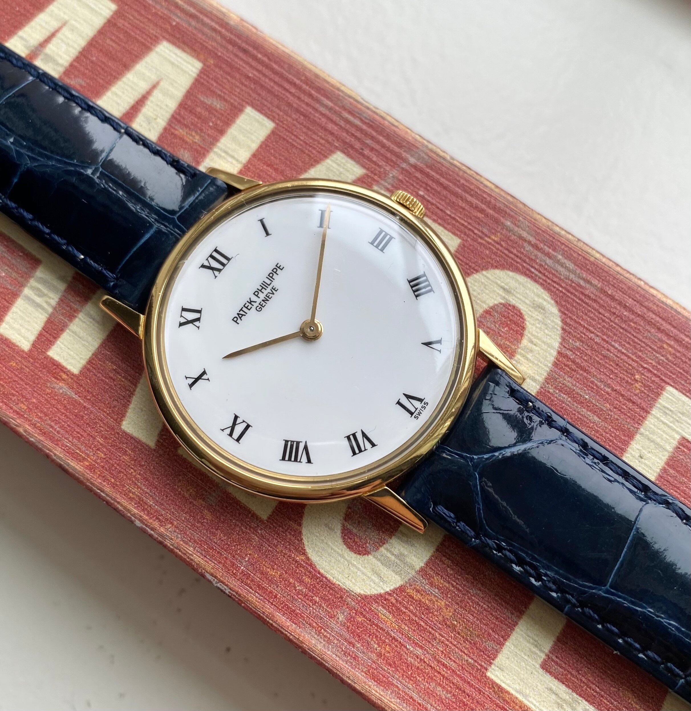 Patek Philippe — White "Porcelain" Dial