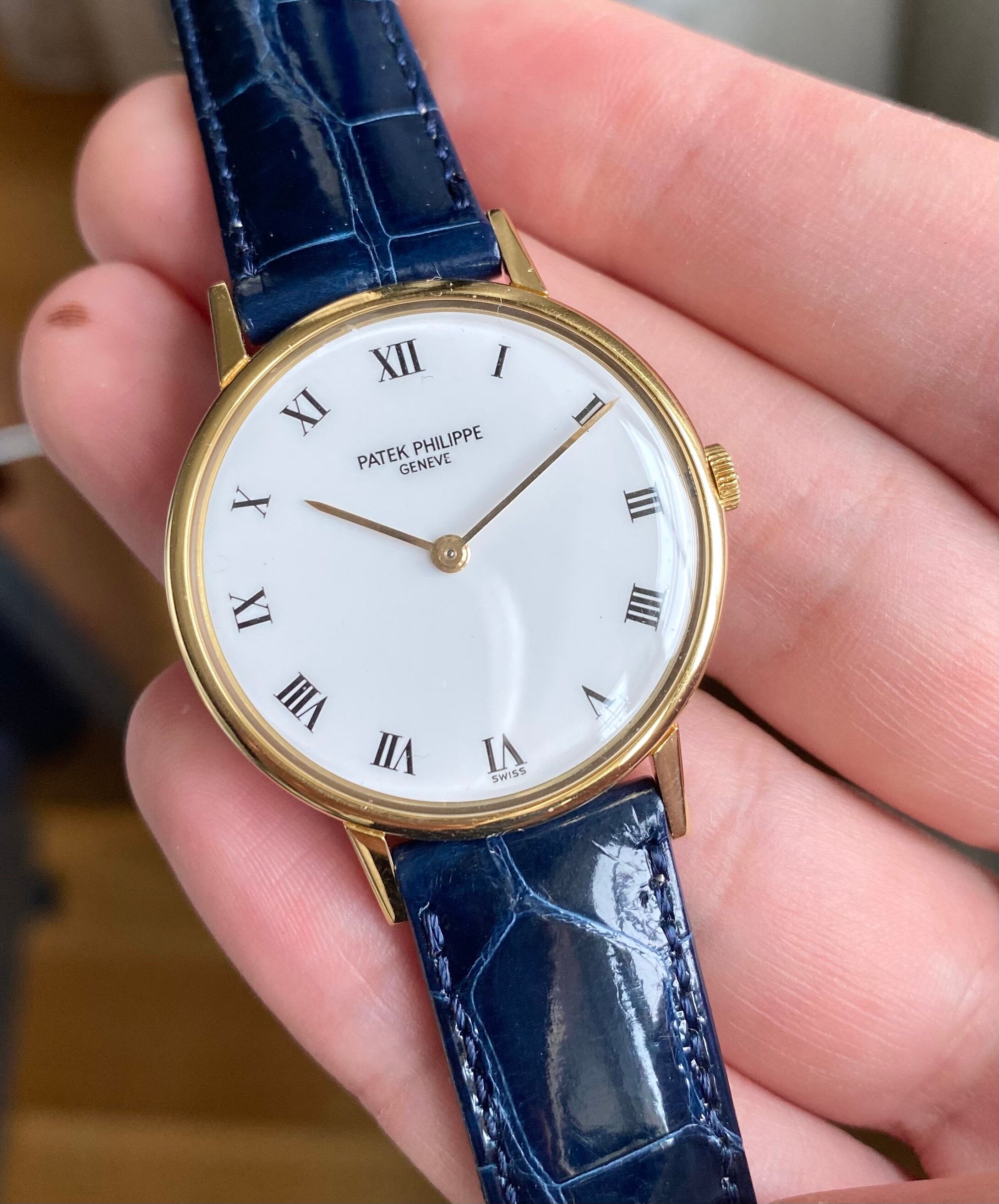 Patek Philippe — White "Porcelain" Dial