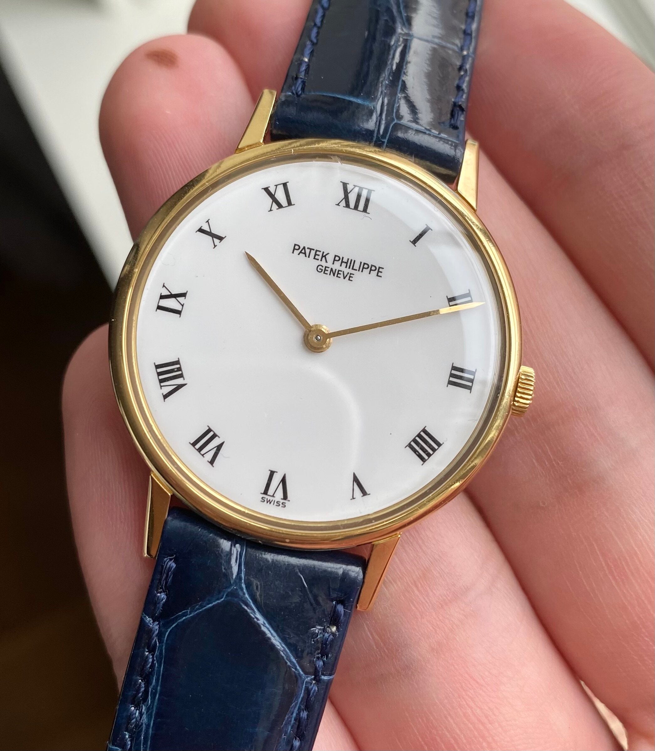 Patek Philippe — White "Porcelain" Dial