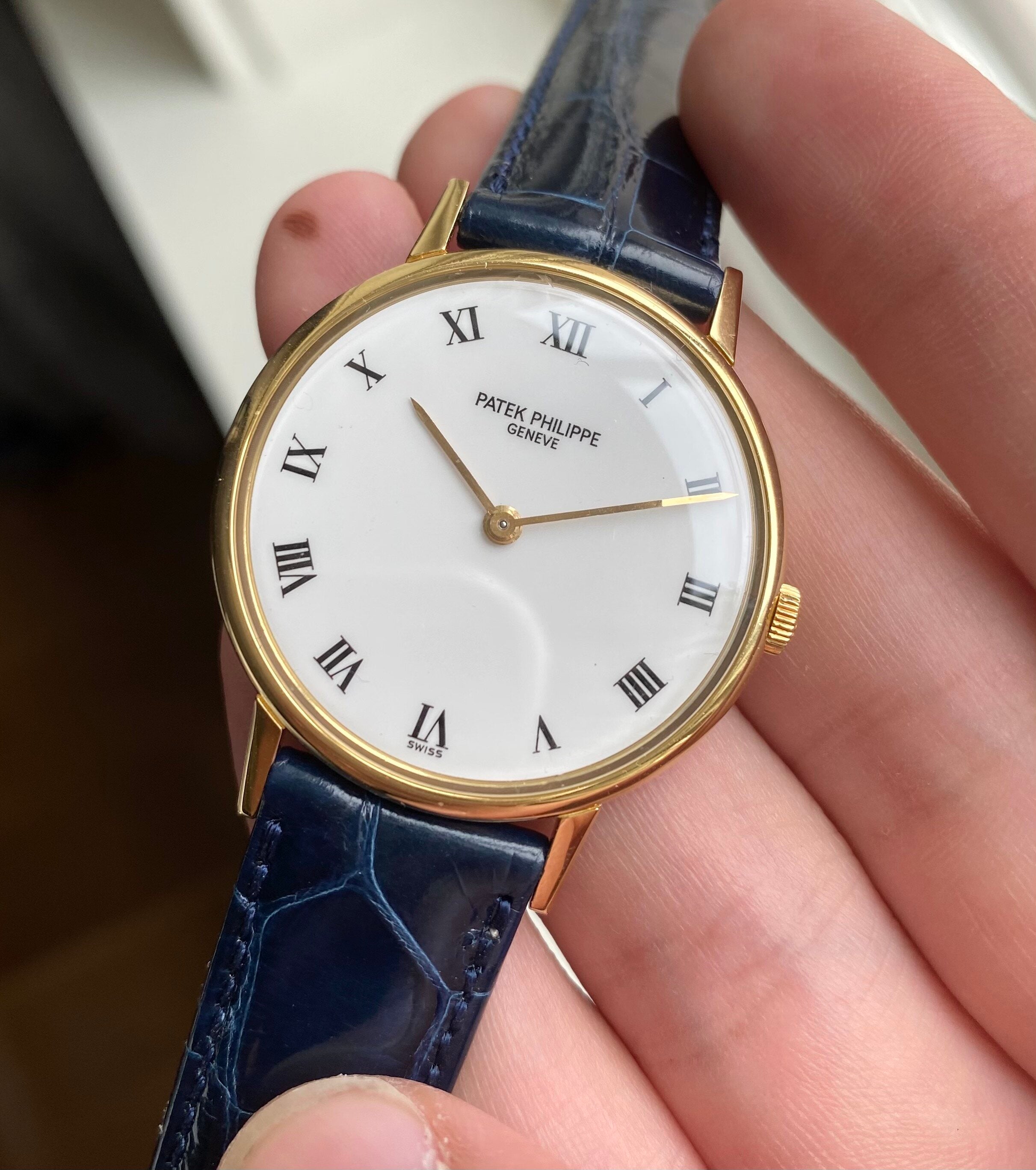 Patek Philippe — White "Porcelain" Dial