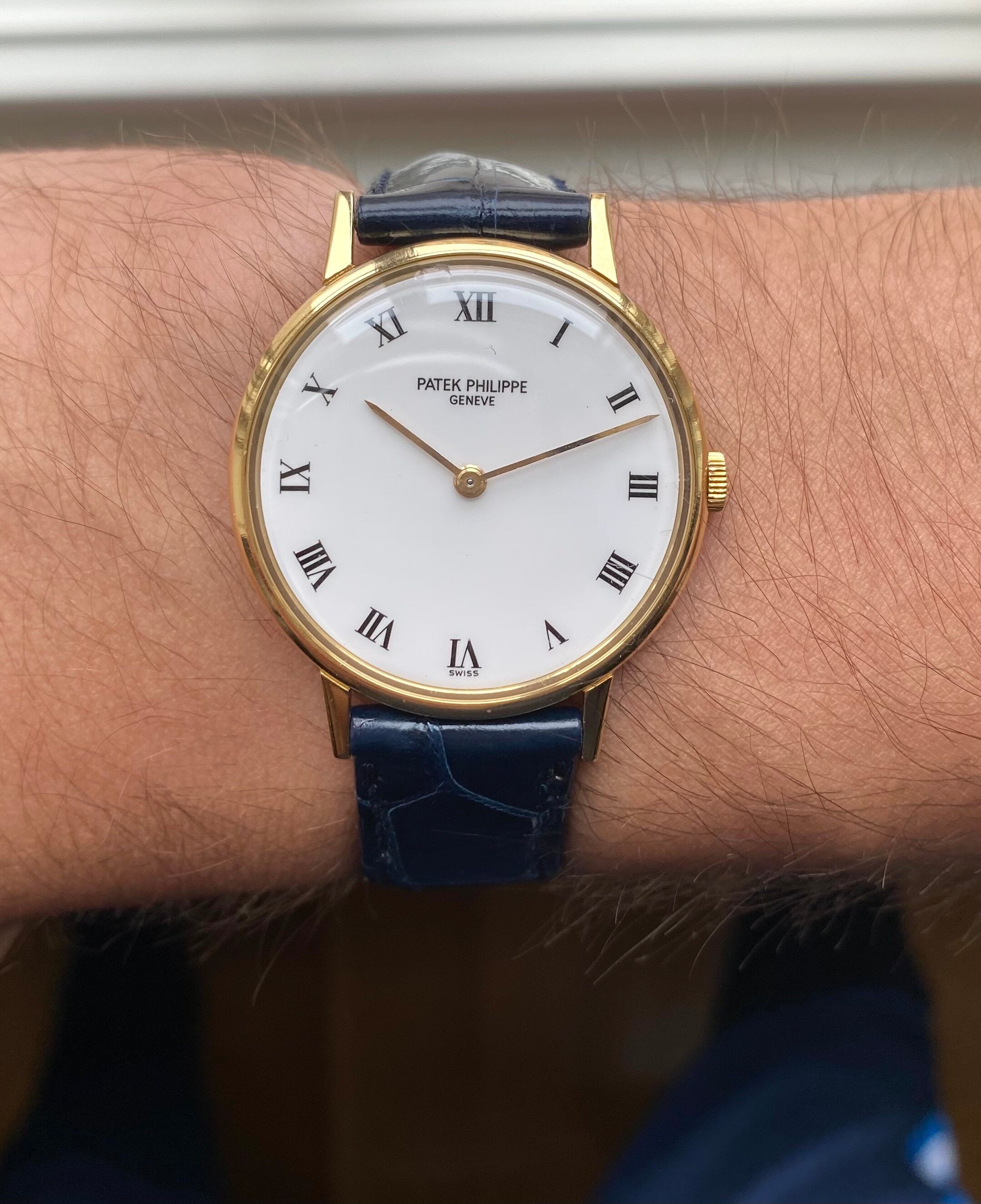 Patek Philippe — White "Porcelain" Dial