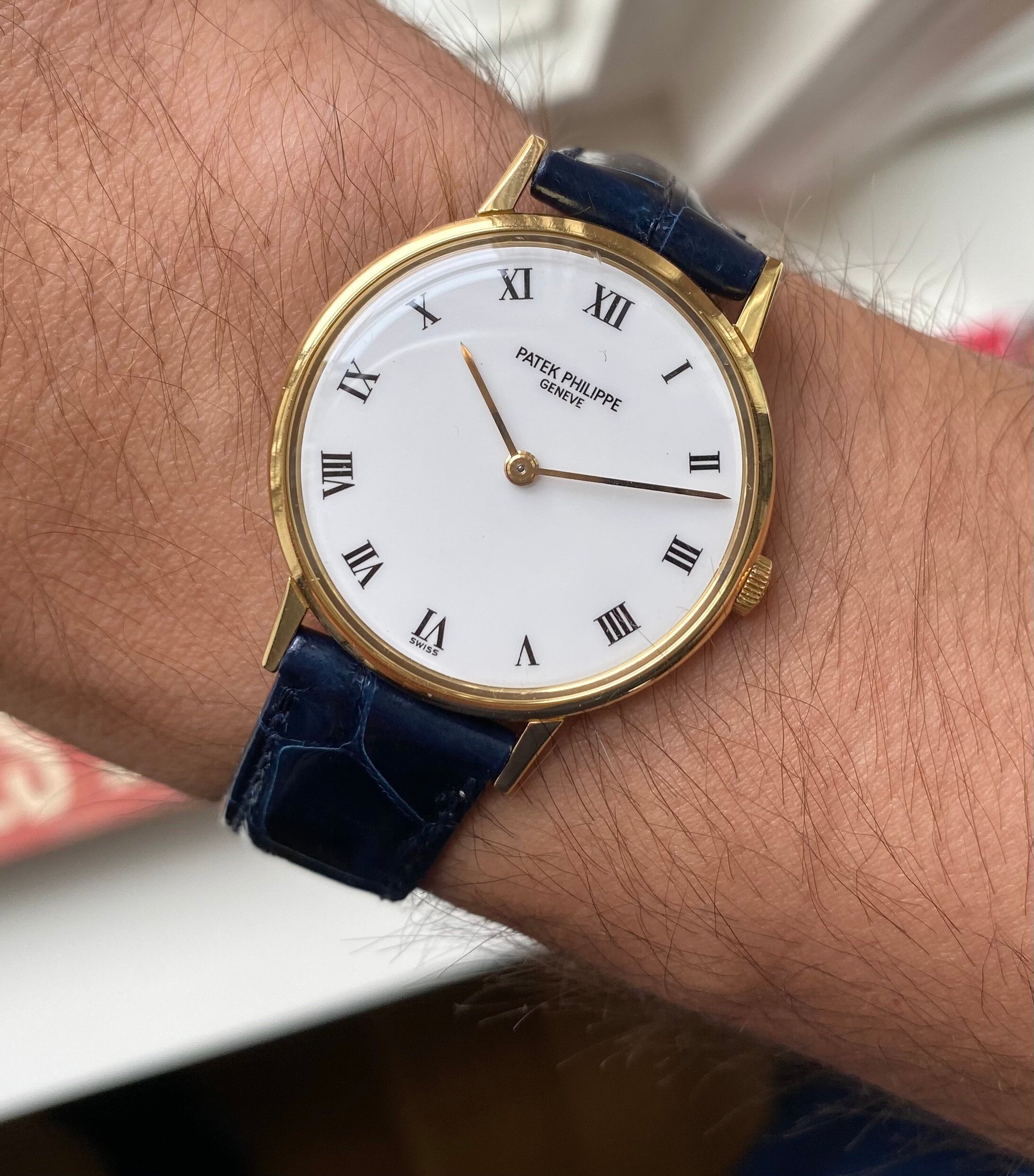 Patek Philippe — White "Porcelain" Dial