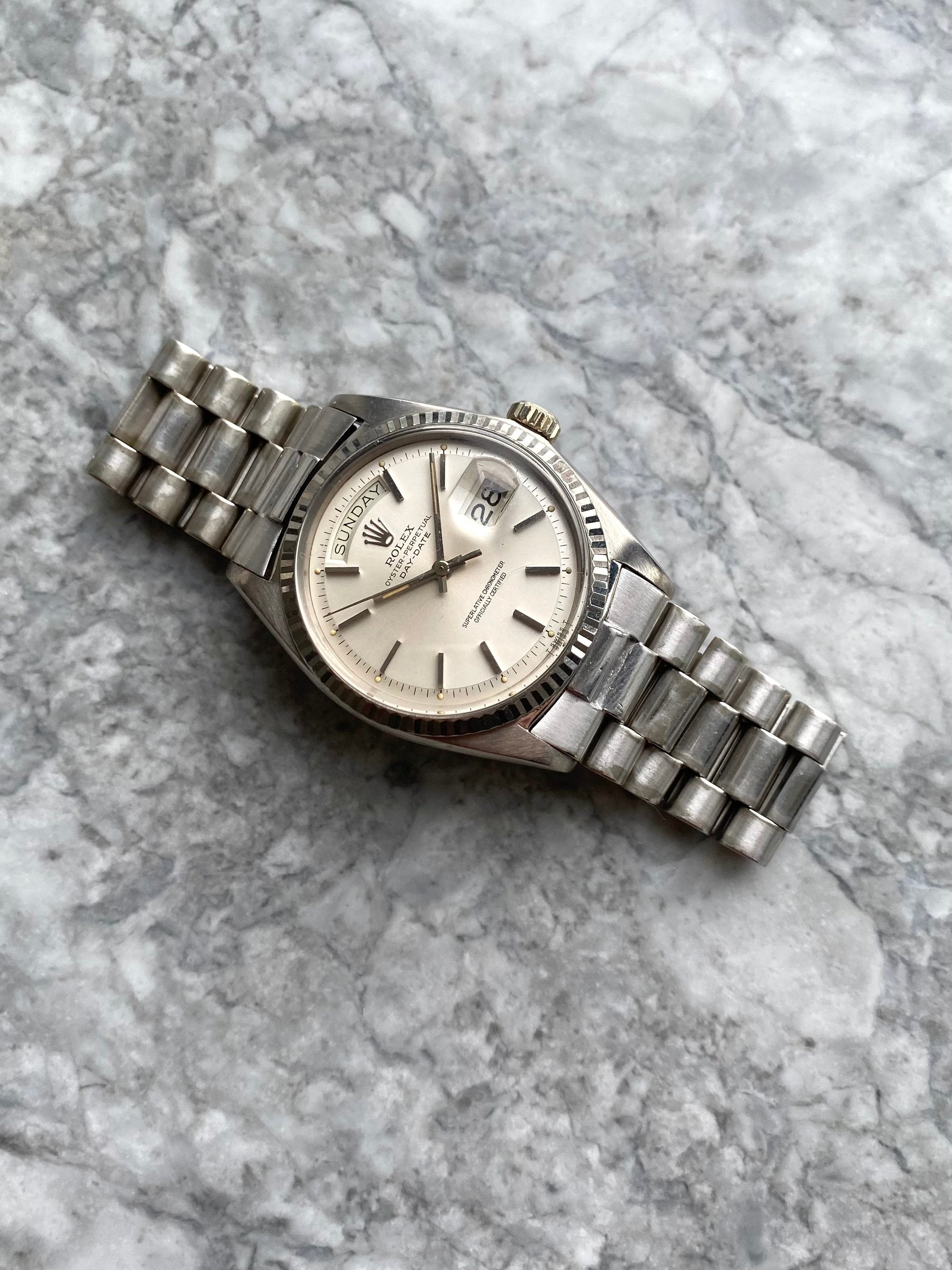 Rolex Daydate 1803 - White Gold.