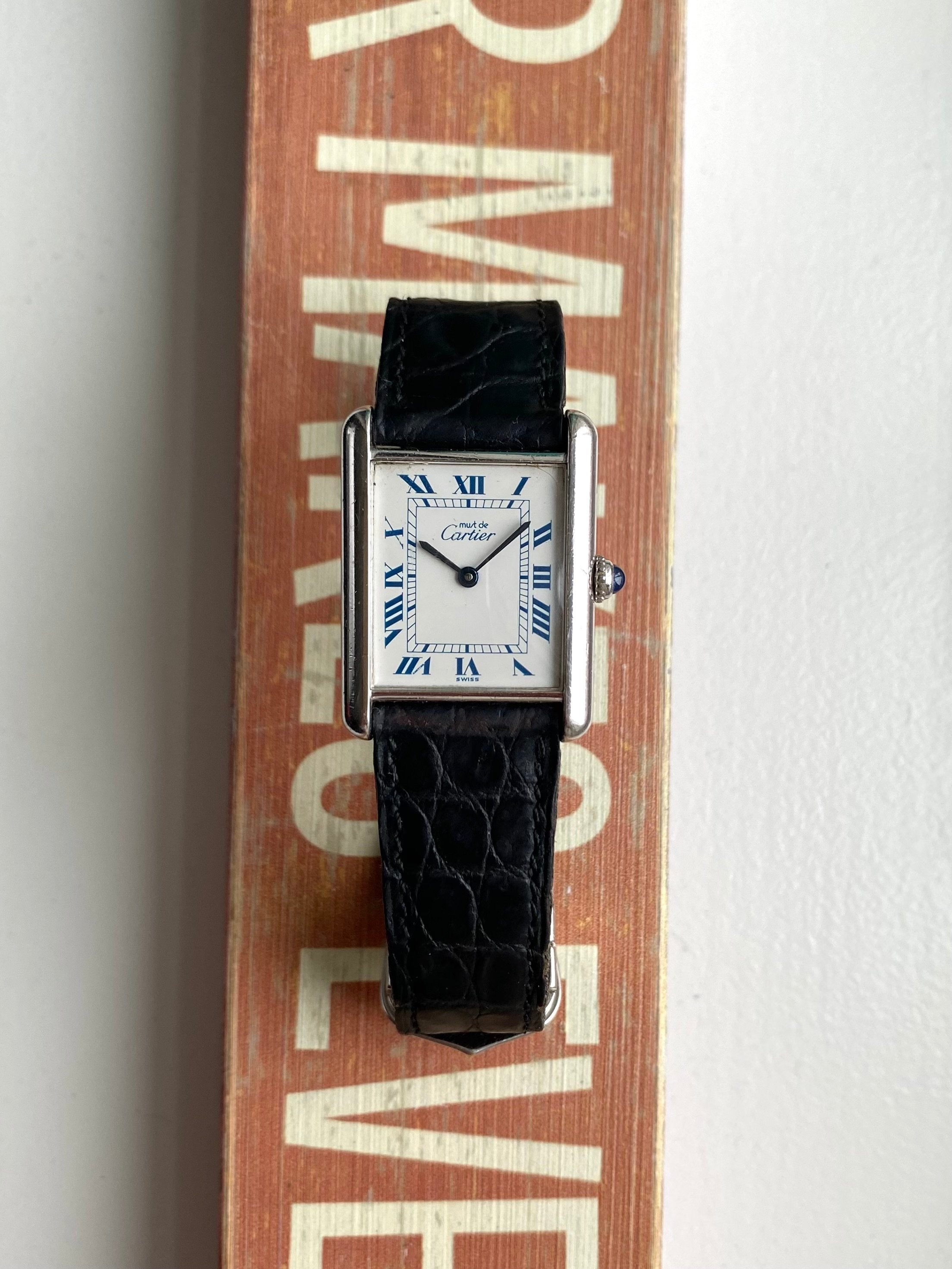 Cartier Tank - White Roman Numeral