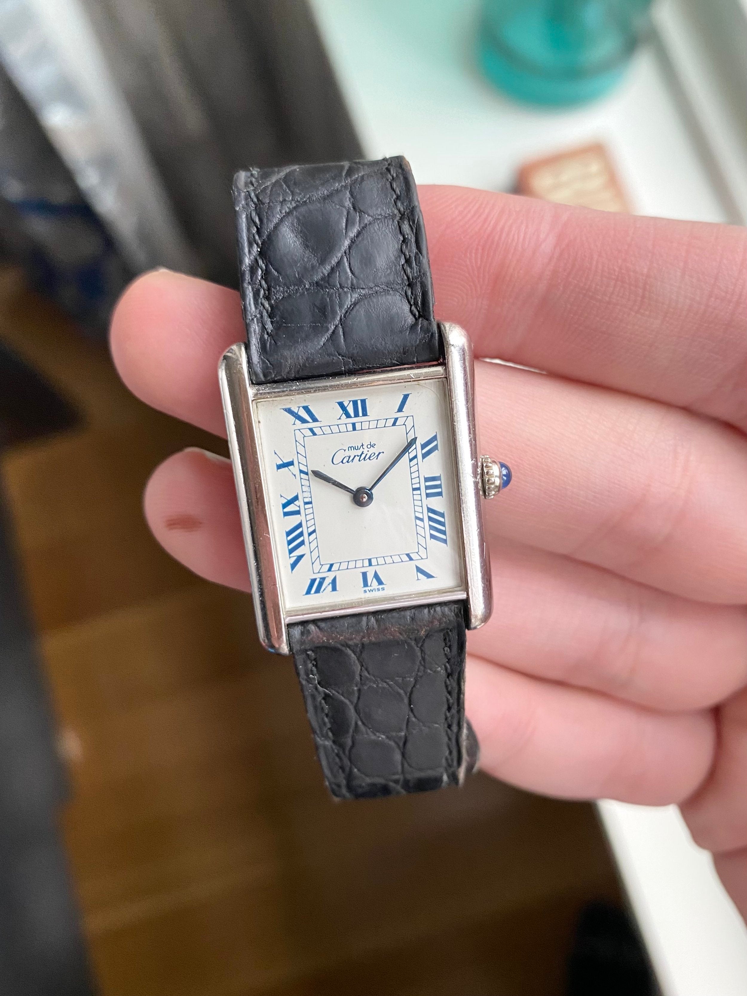 Cartier Tank - White Roman Numeral