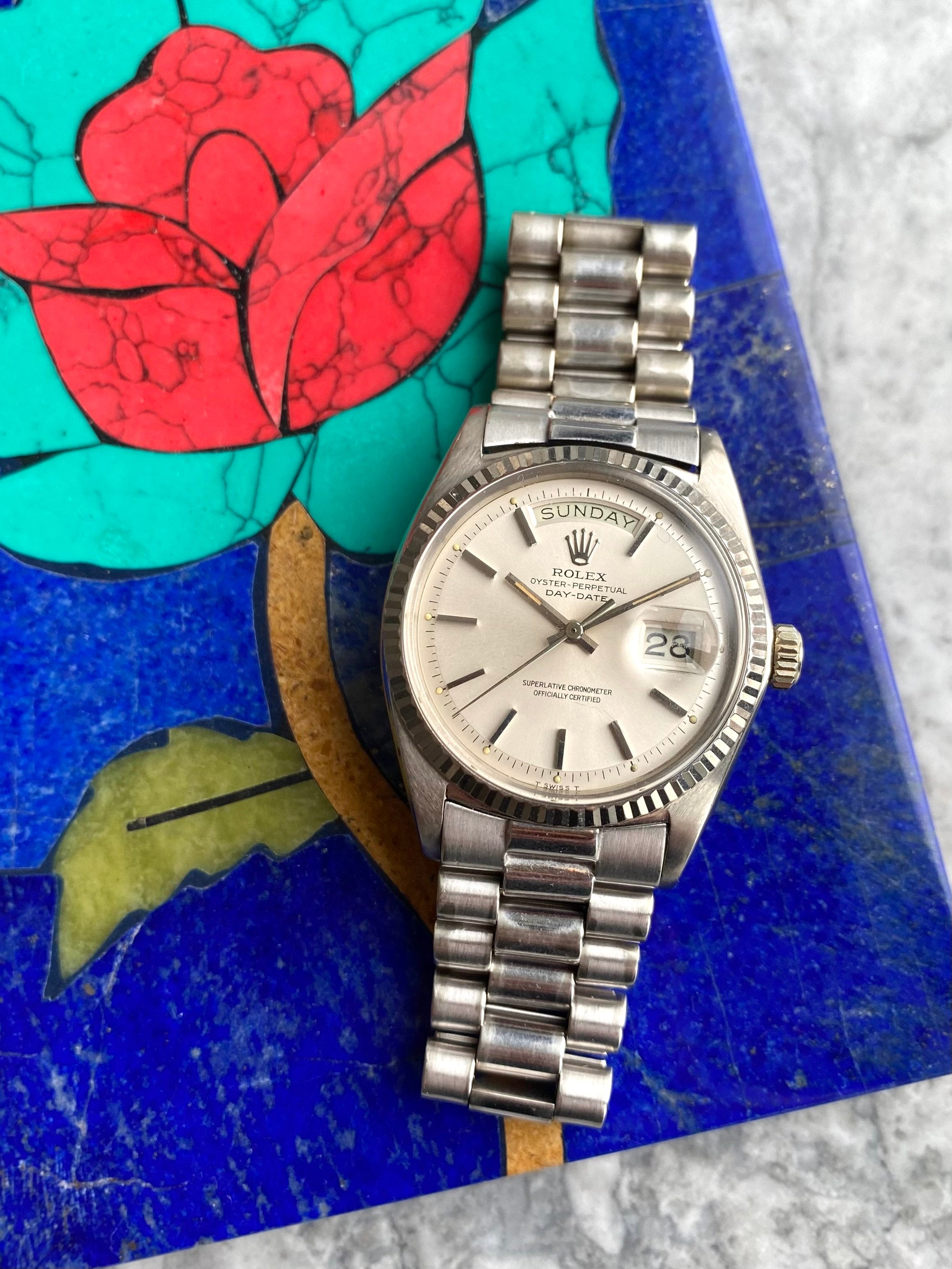 Rolex Daydate 1803 - White Gold.