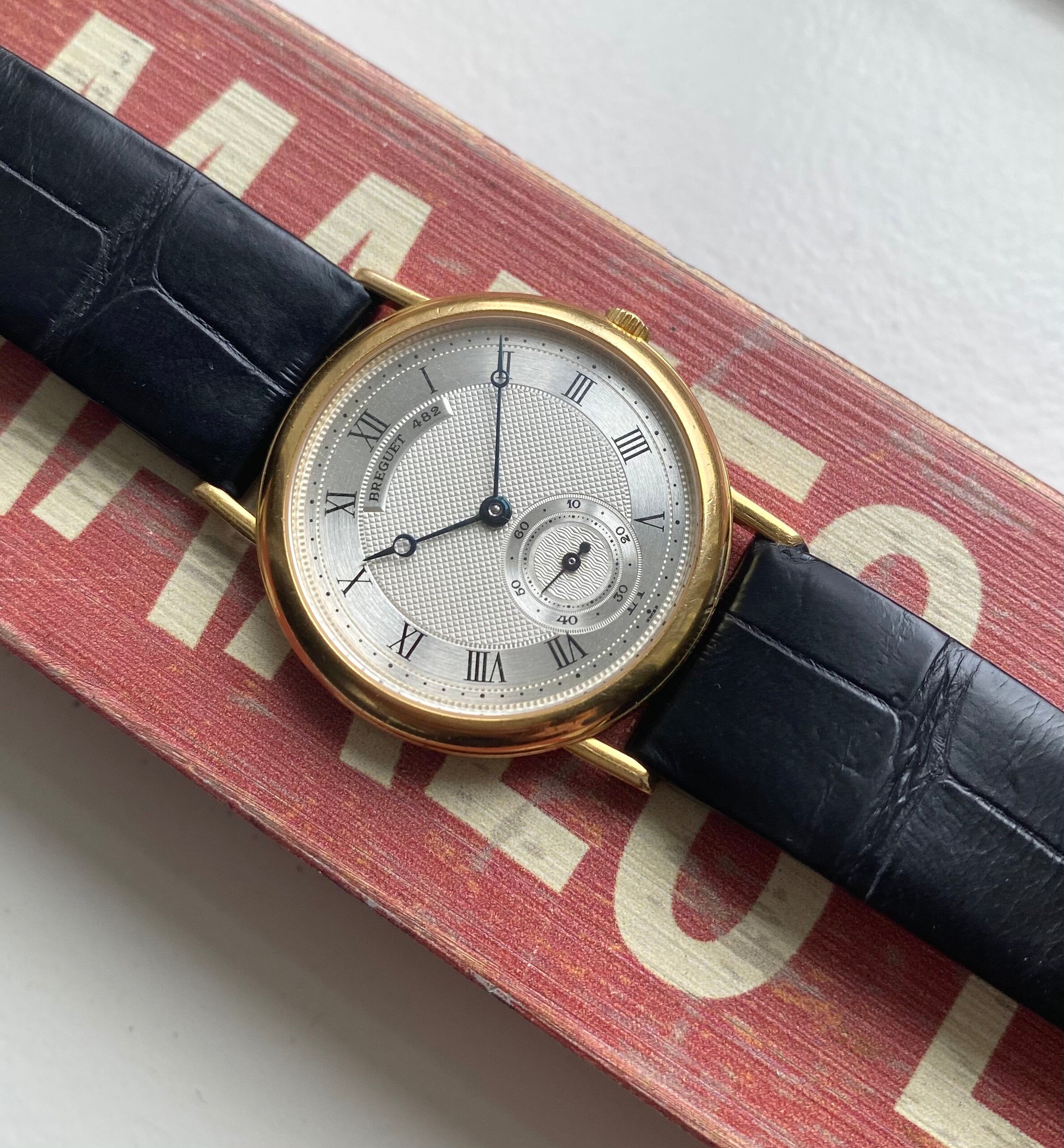 Breguet — Guilloche Dial, 18k Gold