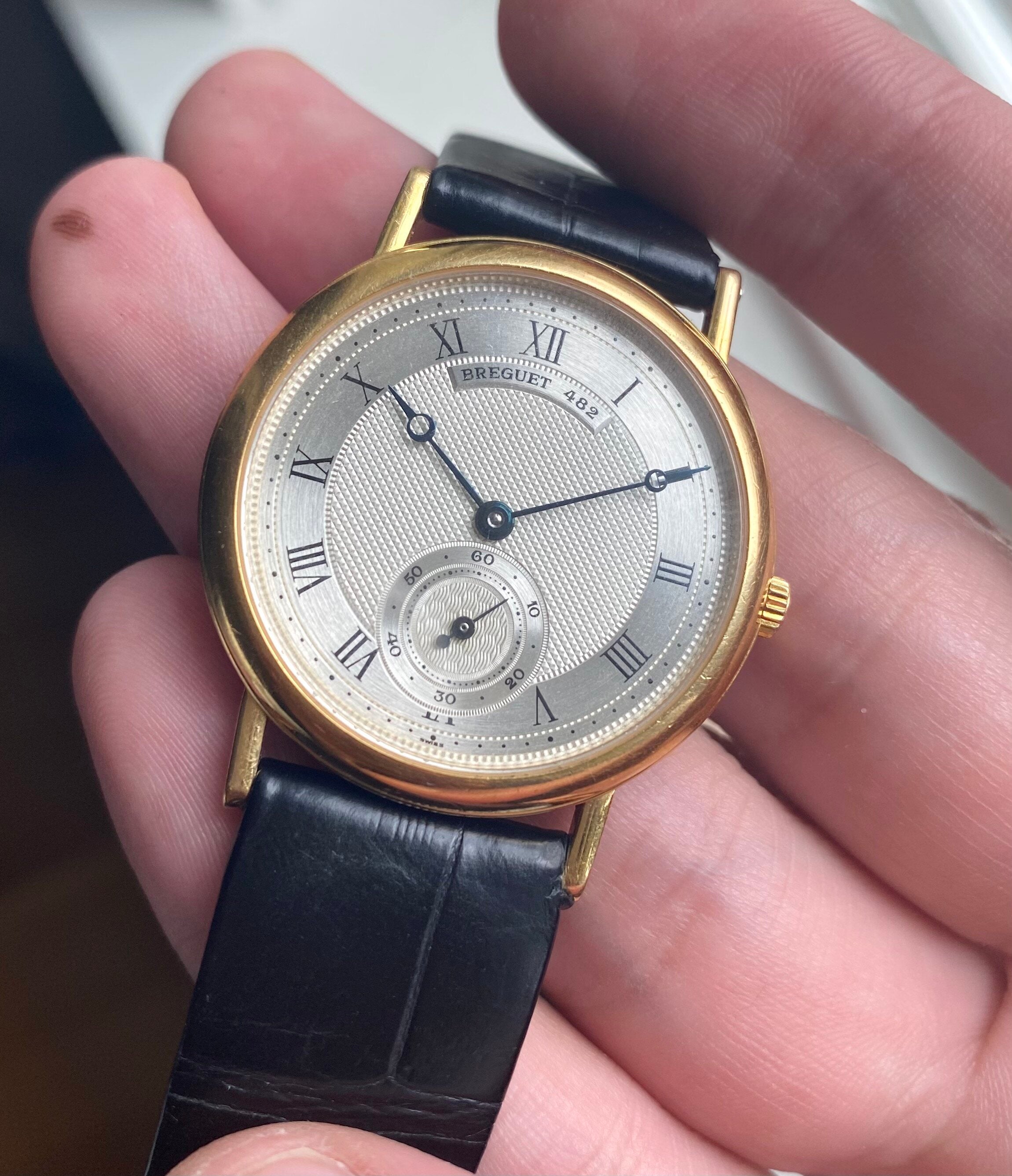 Breguet — Guilloche Dial, 18k Gold