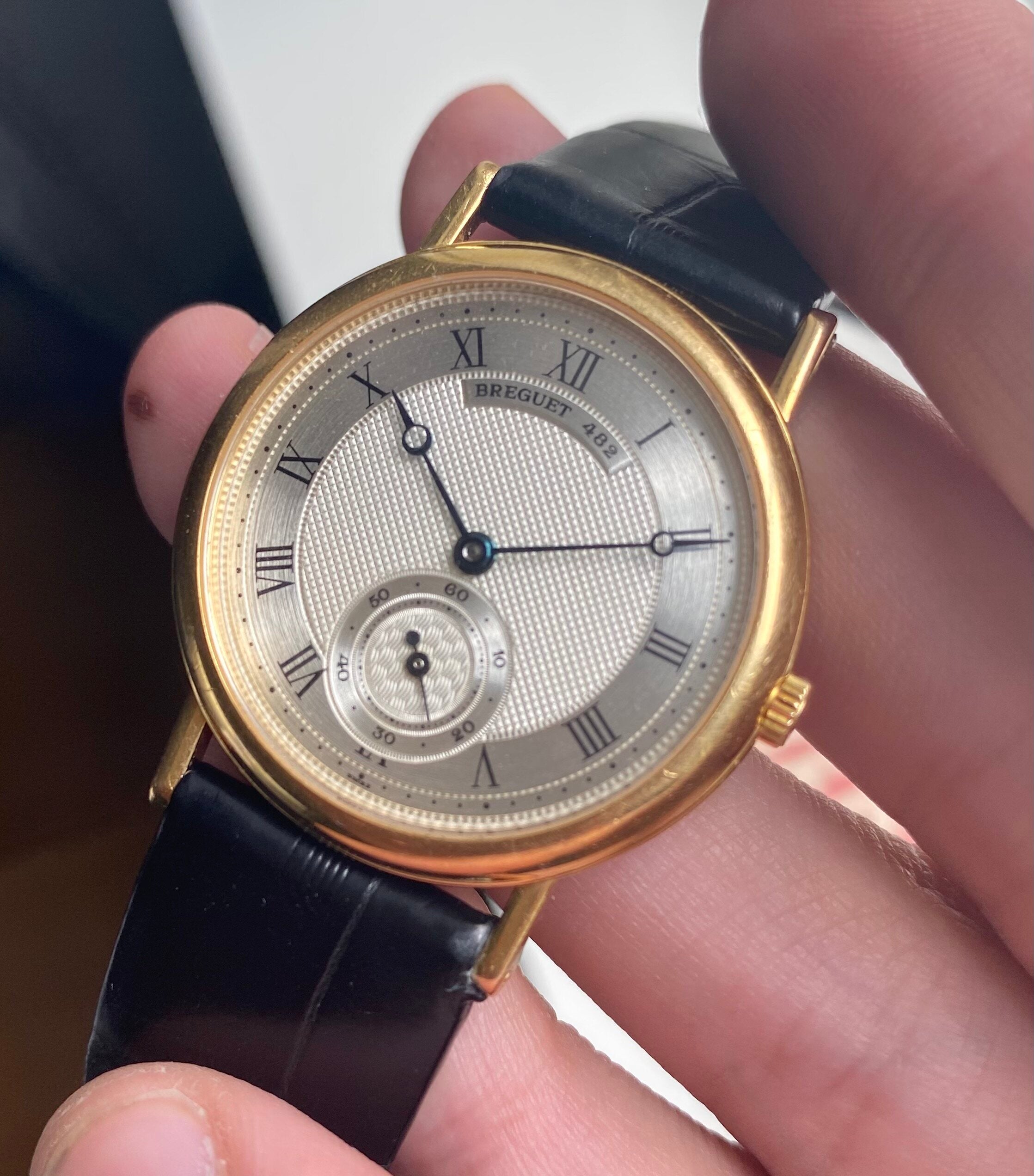 Breguet — Guilloche Dial, 18k Gold