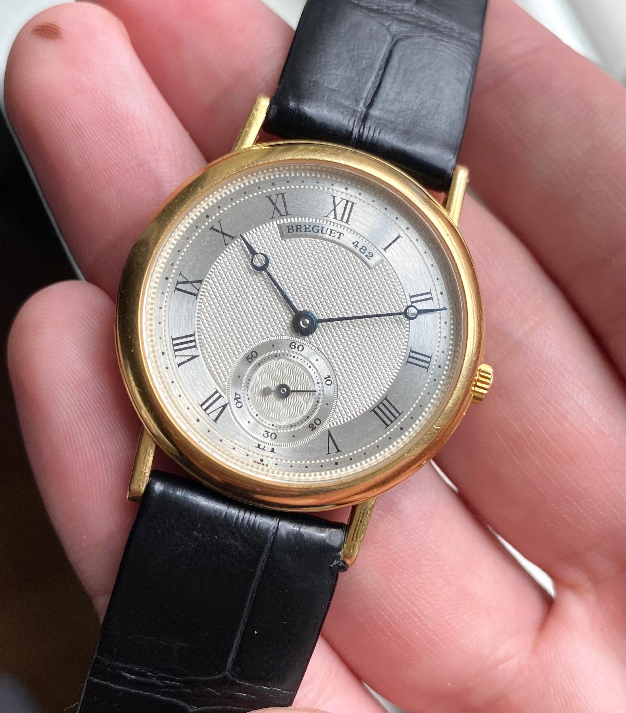 Breguet — Guilloche Dial, 18k Gold