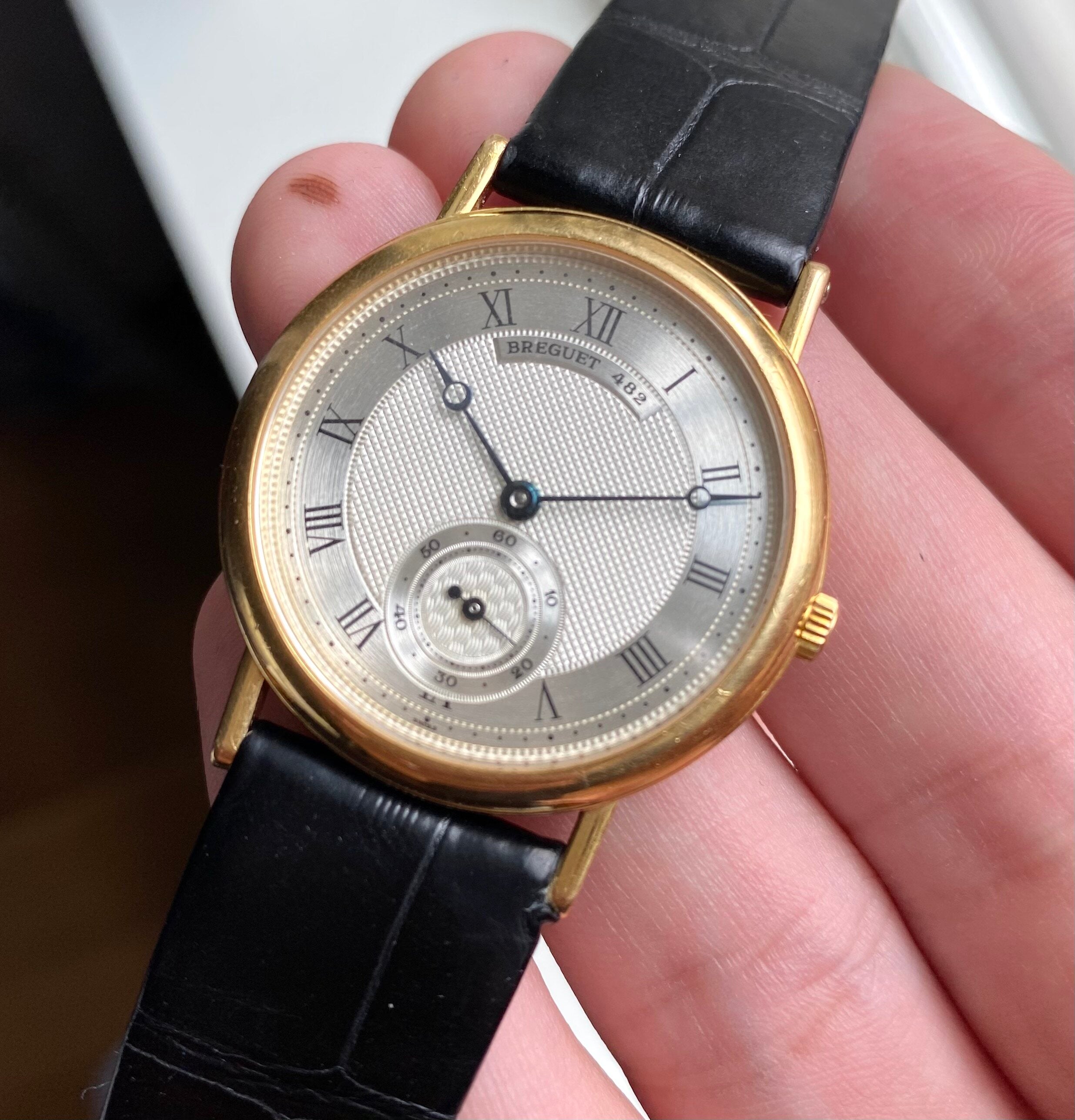 Breguet — Guilloche Dial, 18k Gold