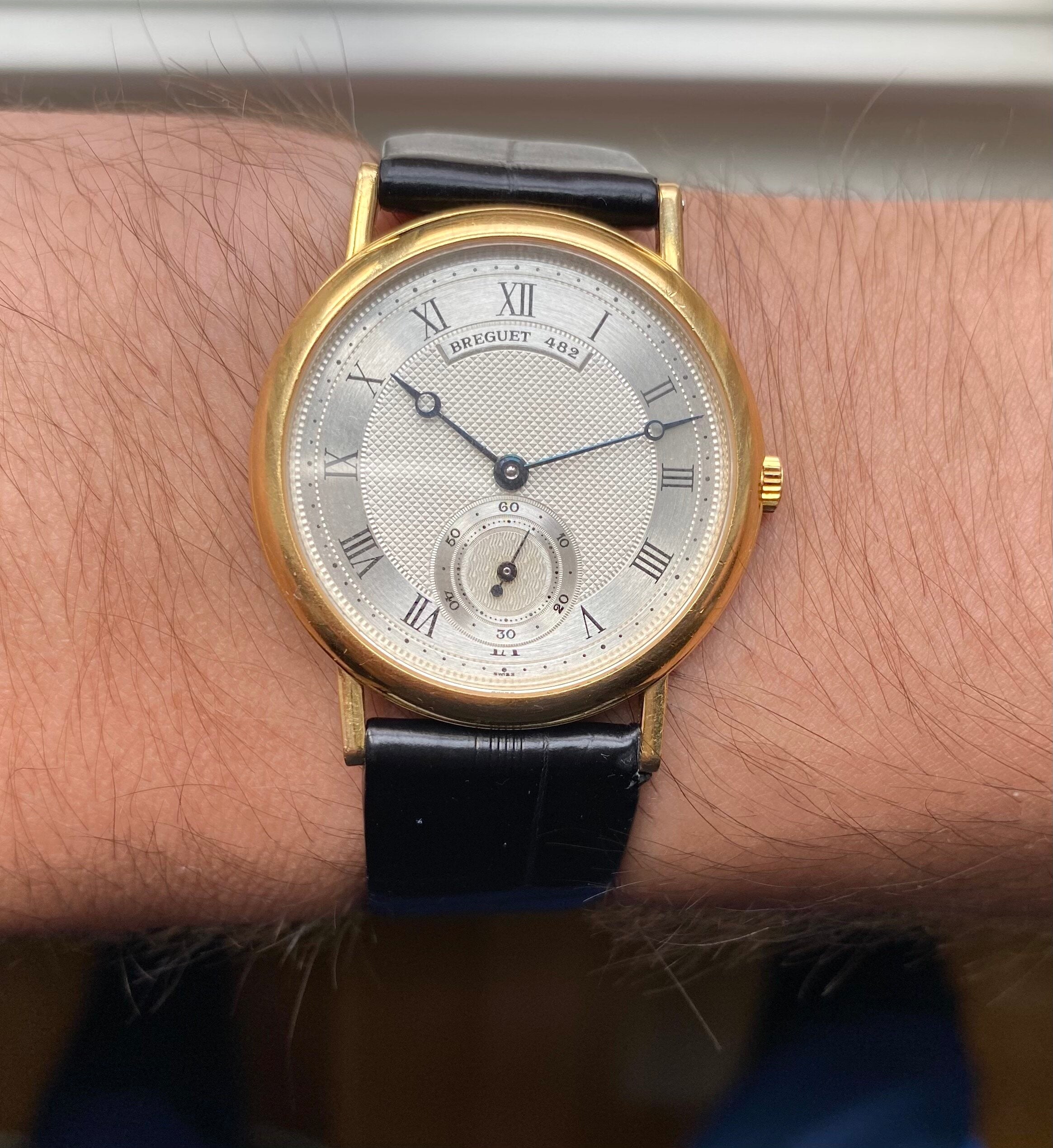 Breguet — Guilloche Dial, 18k Gold