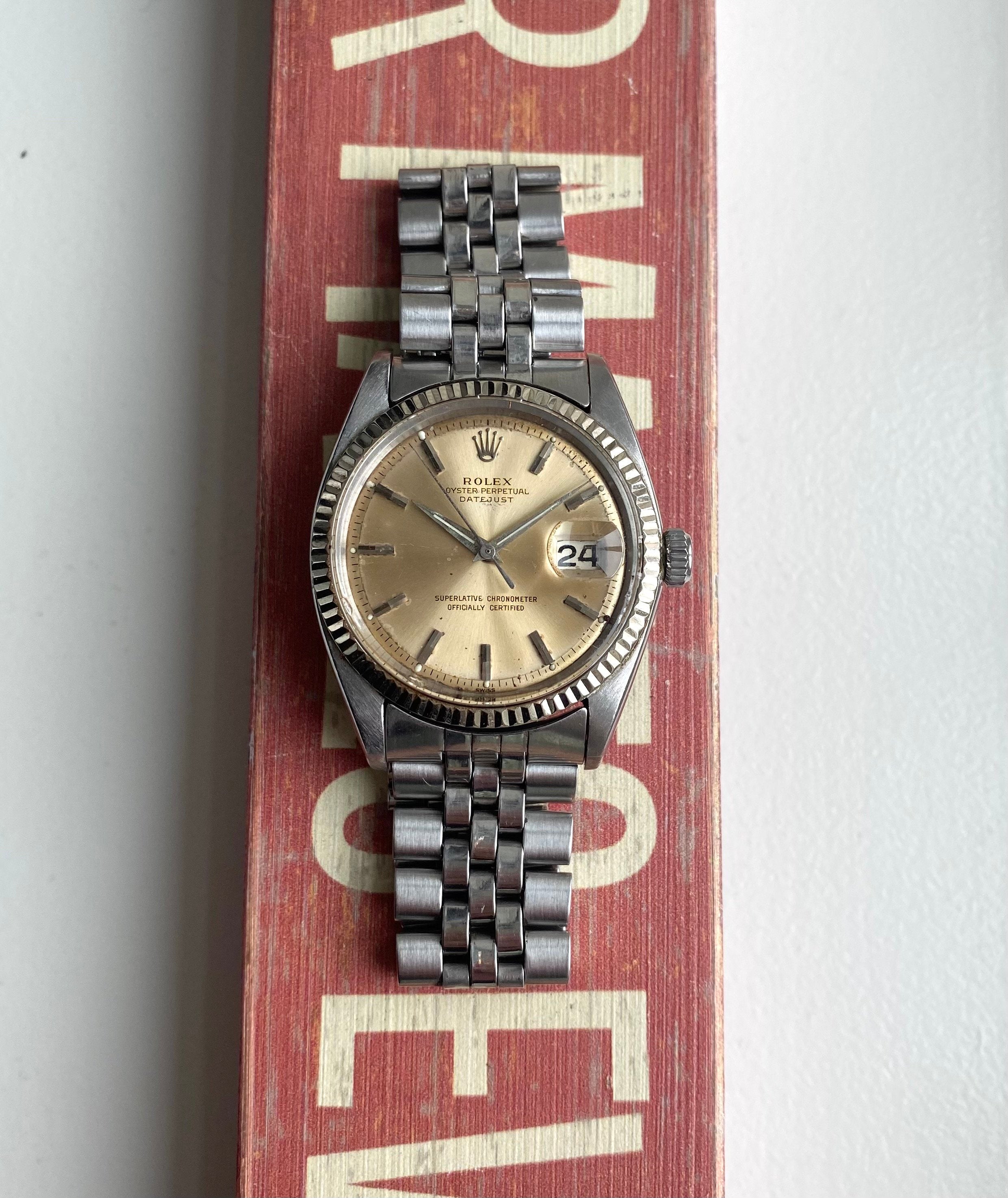 Rolex Datejust ref. 1601 — Patina Dial